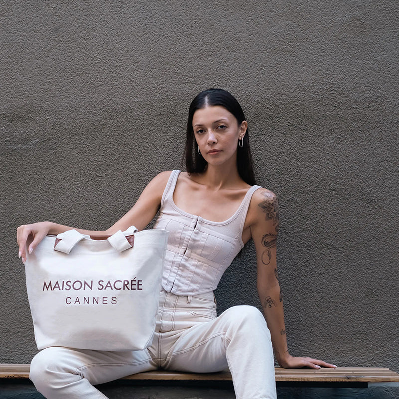 Maison Sacrée-Le Soleil Shoulder Bag-Omuz Çantası-2-Milagron.com