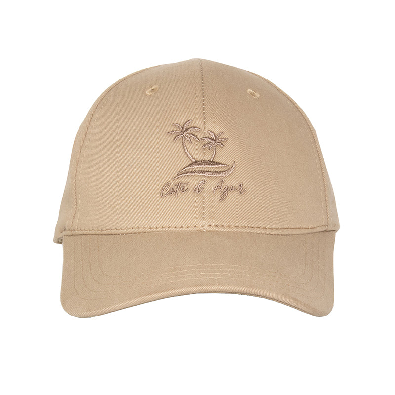 Maison Sacrée-Les Palmiers Beige Cap-Şapka-1-Milagron.com