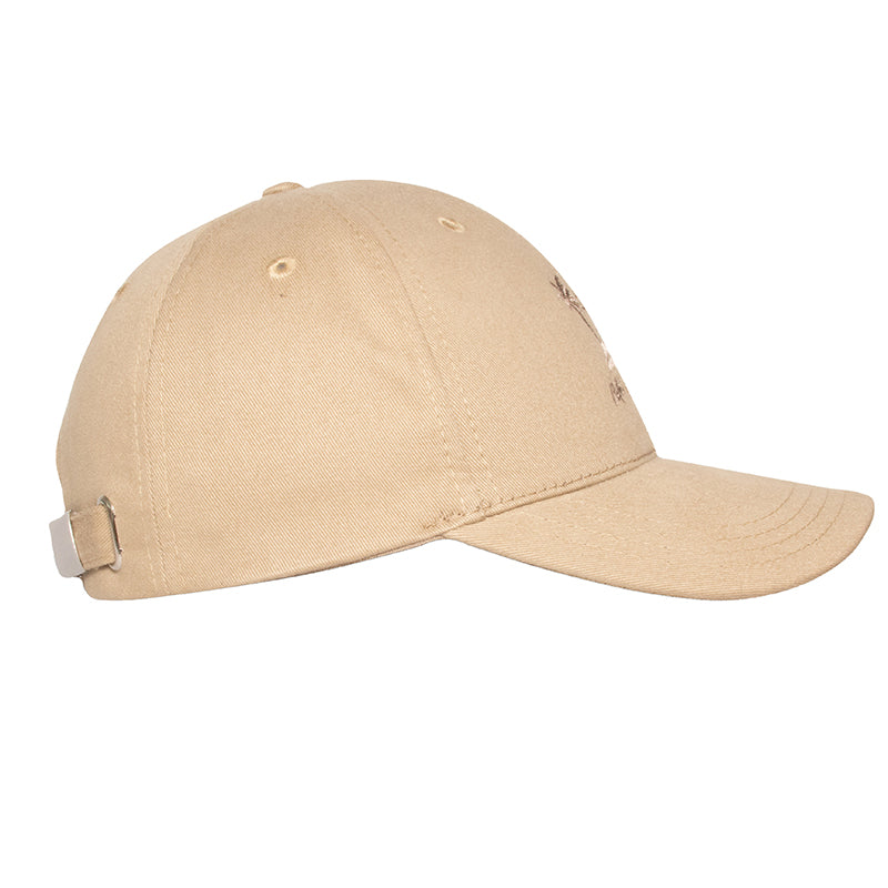 Maison Sacrée-Les Palmiers Beige Cap-Şapka-2-Milagron.com