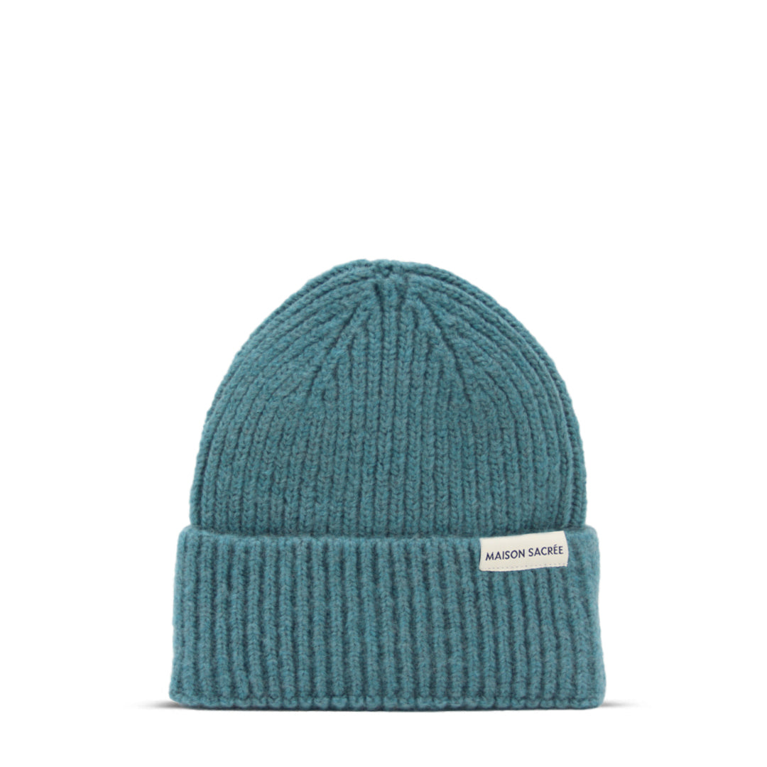 Maison Sacrée-Light Blue White Navy Beanie Three Pack-Bere-3-Milagron.com