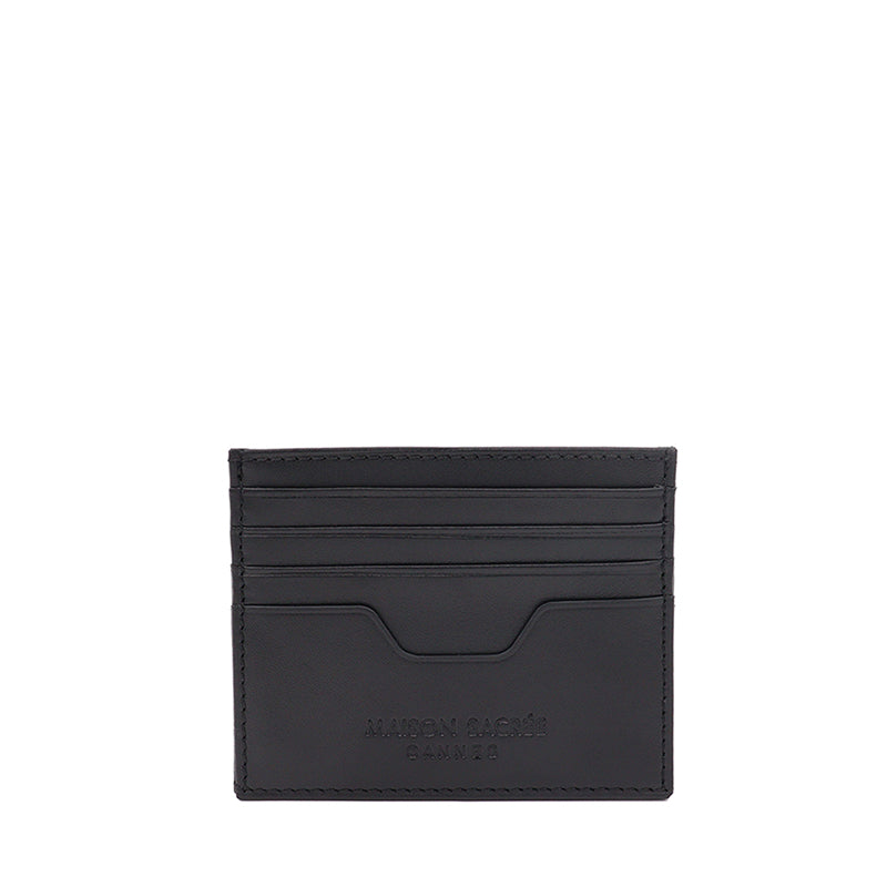 Maison Sacrée-Maison Sacrée Black Card Holder-Cüzdan & Kartlık-1-Milagron.com