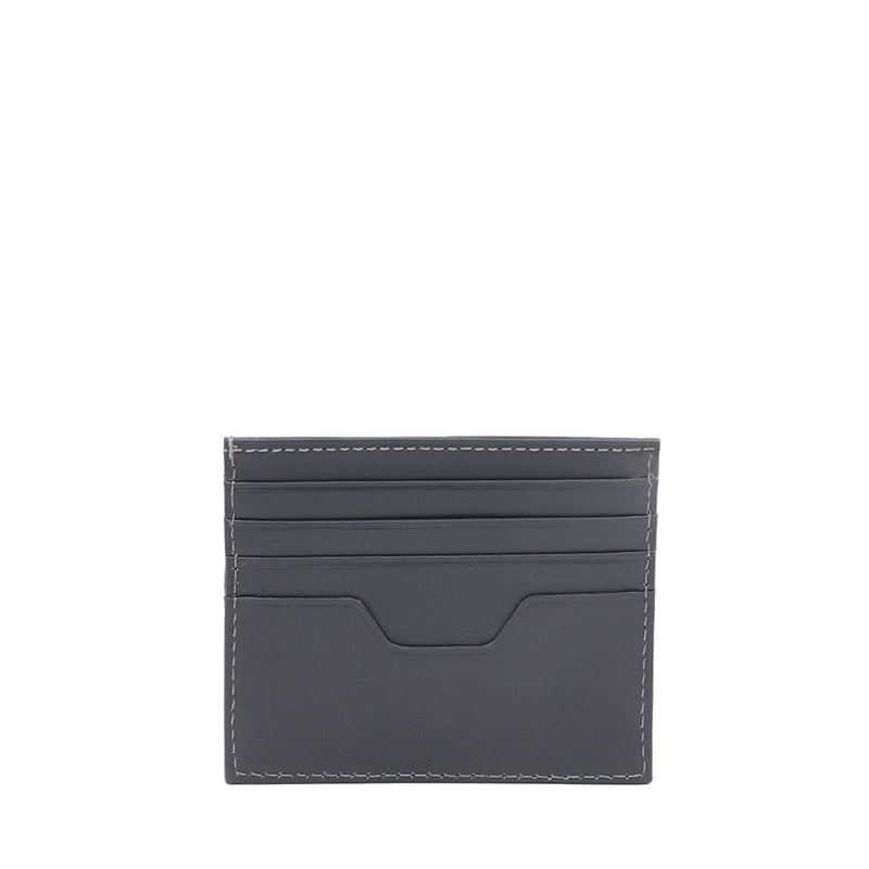 Maison Sacrée-Maison Sacrée Grey Card Holder-Cüzdan & Kartlık-3-Milagron.com