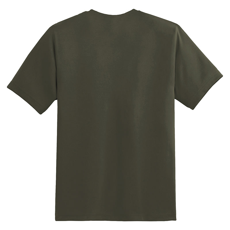 Maison Sacrée-Maison Sacrée Khaki Basic T Shirt-T-Shirts-3-Milagron.com