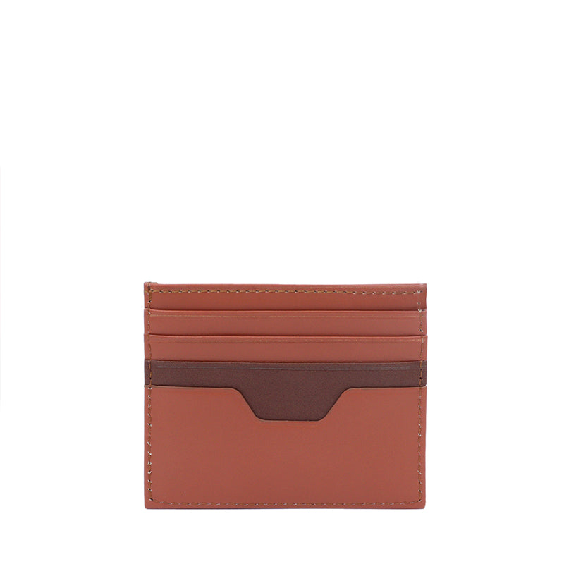 Maison Sacrée-Maison Sacrée Tan Card Holder-Cüzdan & Kartlık-3-Milagron.com