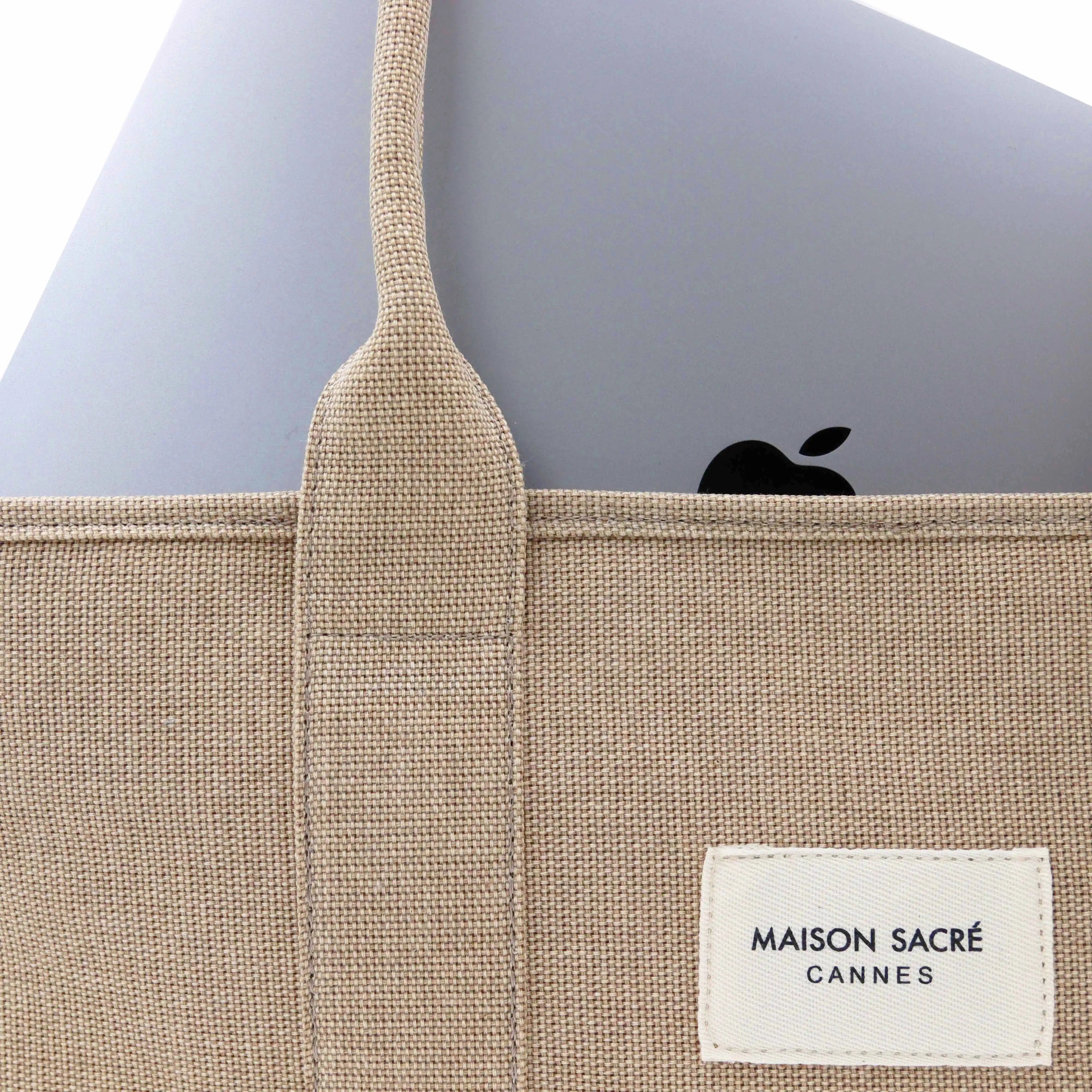 Maison Sacrée-Miramar Brown Large Shoulder Bag-Omuz Çantası-5-Milagron.com