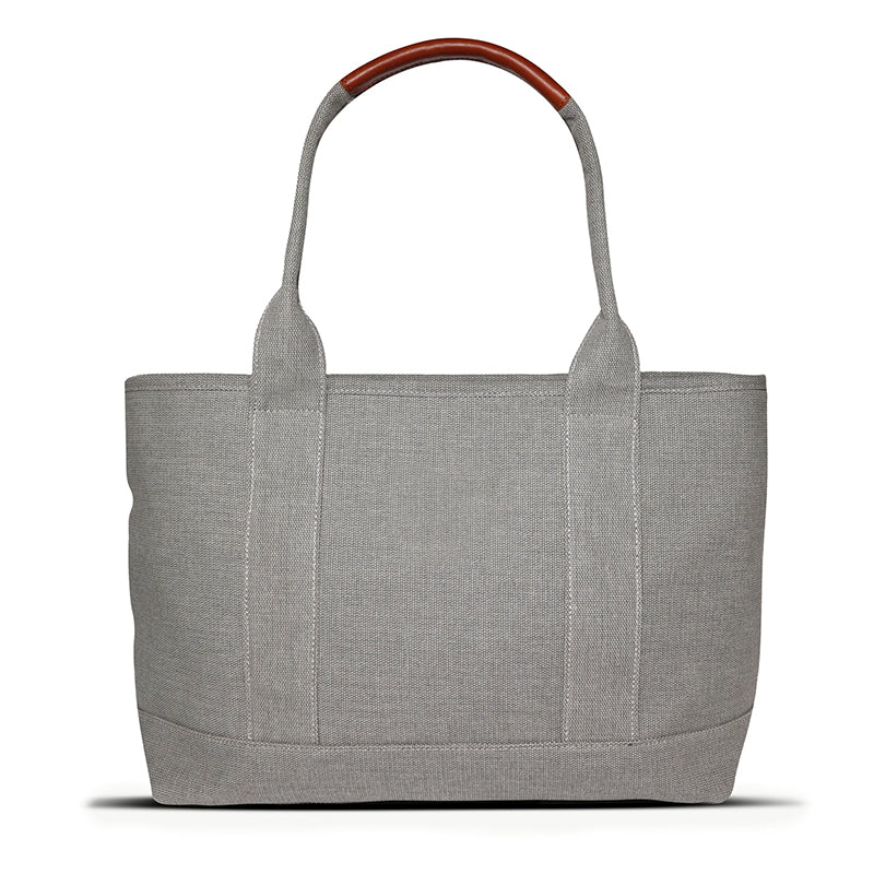 Maison Sacrée-Miramar Grey Large Shoulder Bag-Omuz Çantası-2-Milagron.com