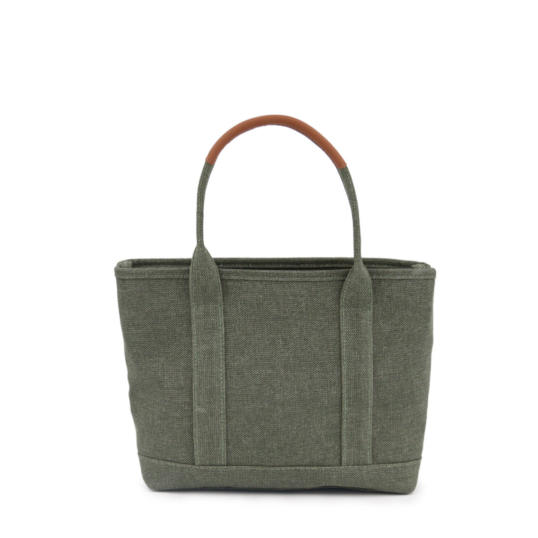 Maison Sacrée-Miramar Khaki Mini Shoulder Bag-Omuz Çantası-2-Milagron.com