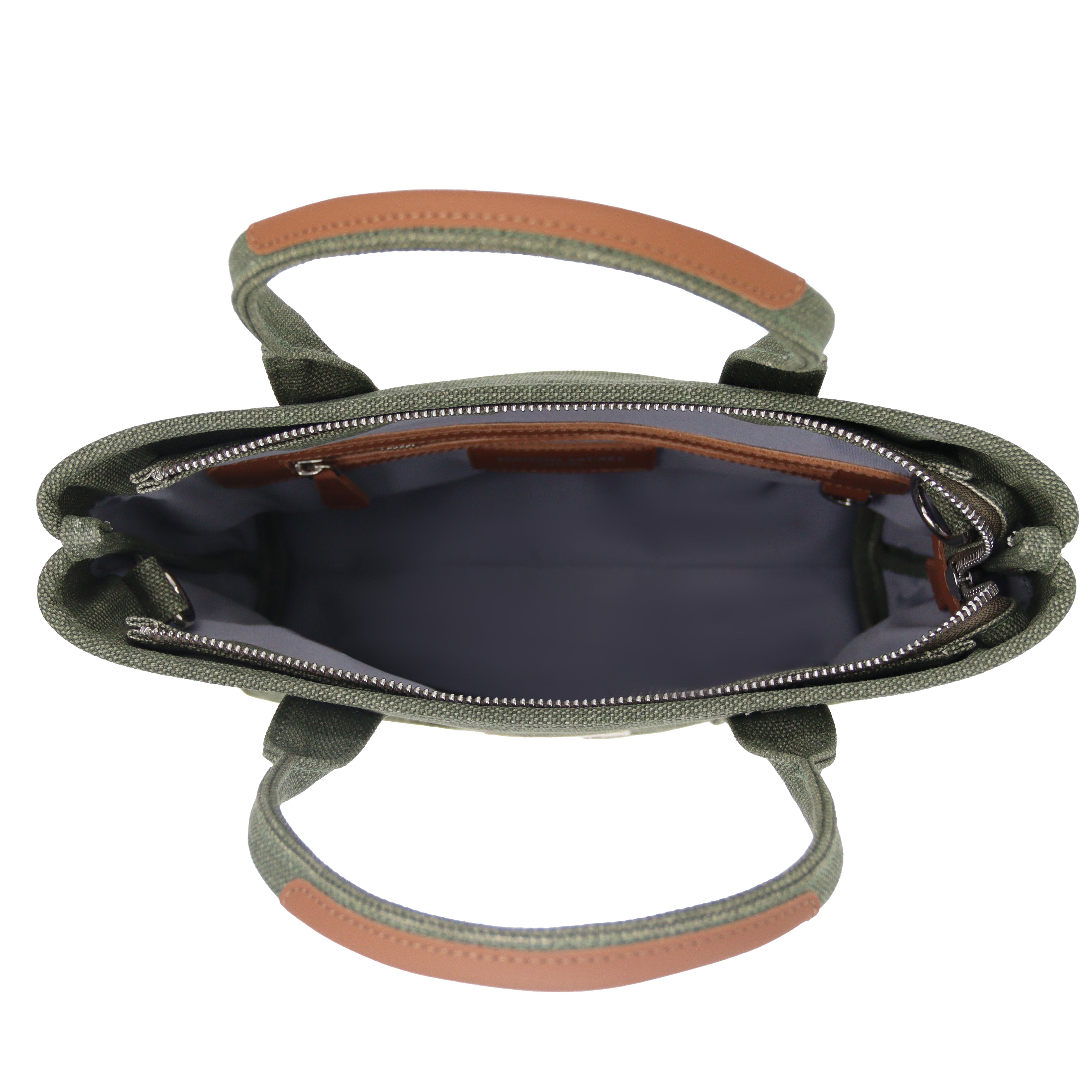 Maison Sacrée-Miramar Khaki Mini Shoulder Bag-Omuz Çantası-3-Milagron.com