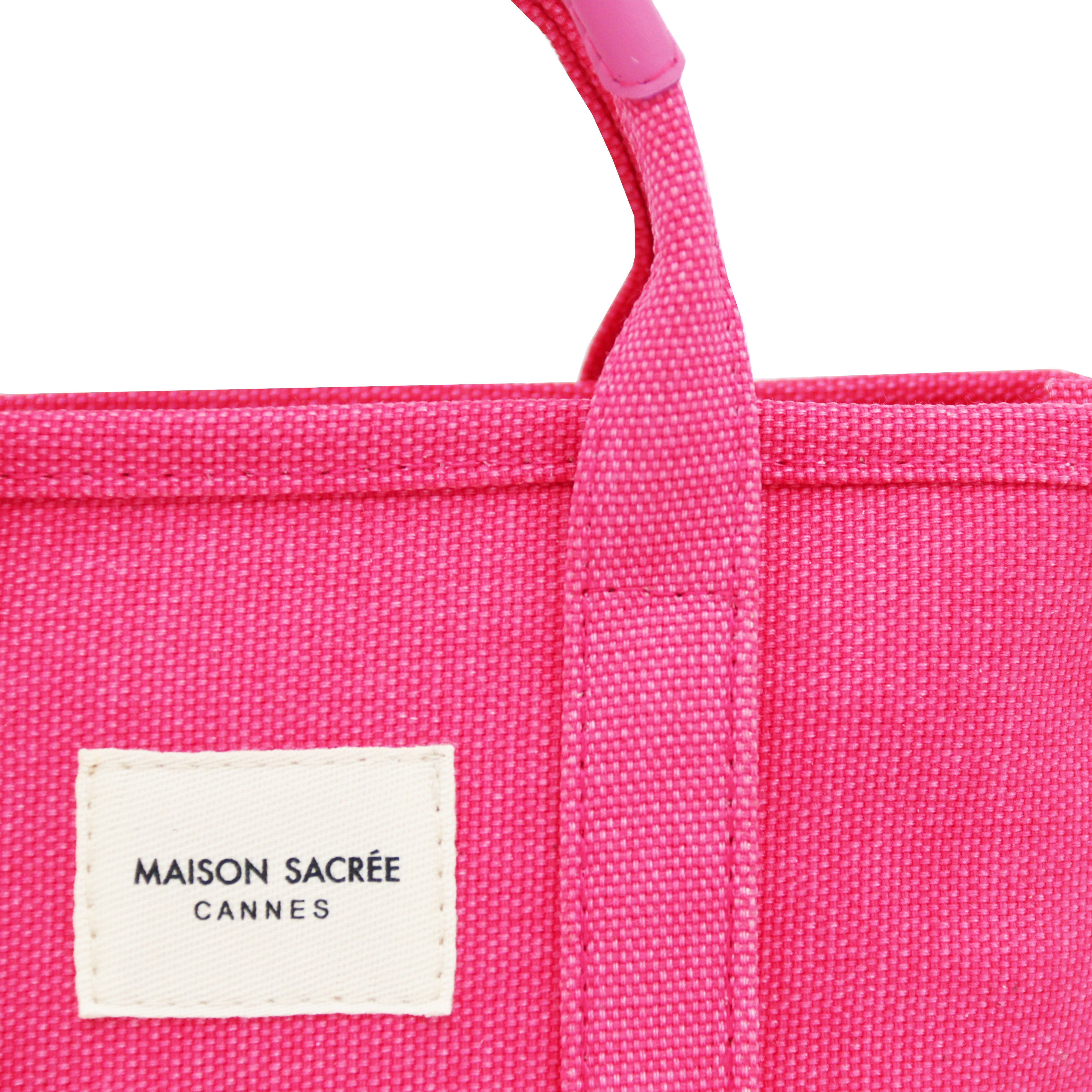 Maison Sacrée-Miramar Pink Extra Mini Shoulder Bag-Omuz Çantası-3-Milagron.com