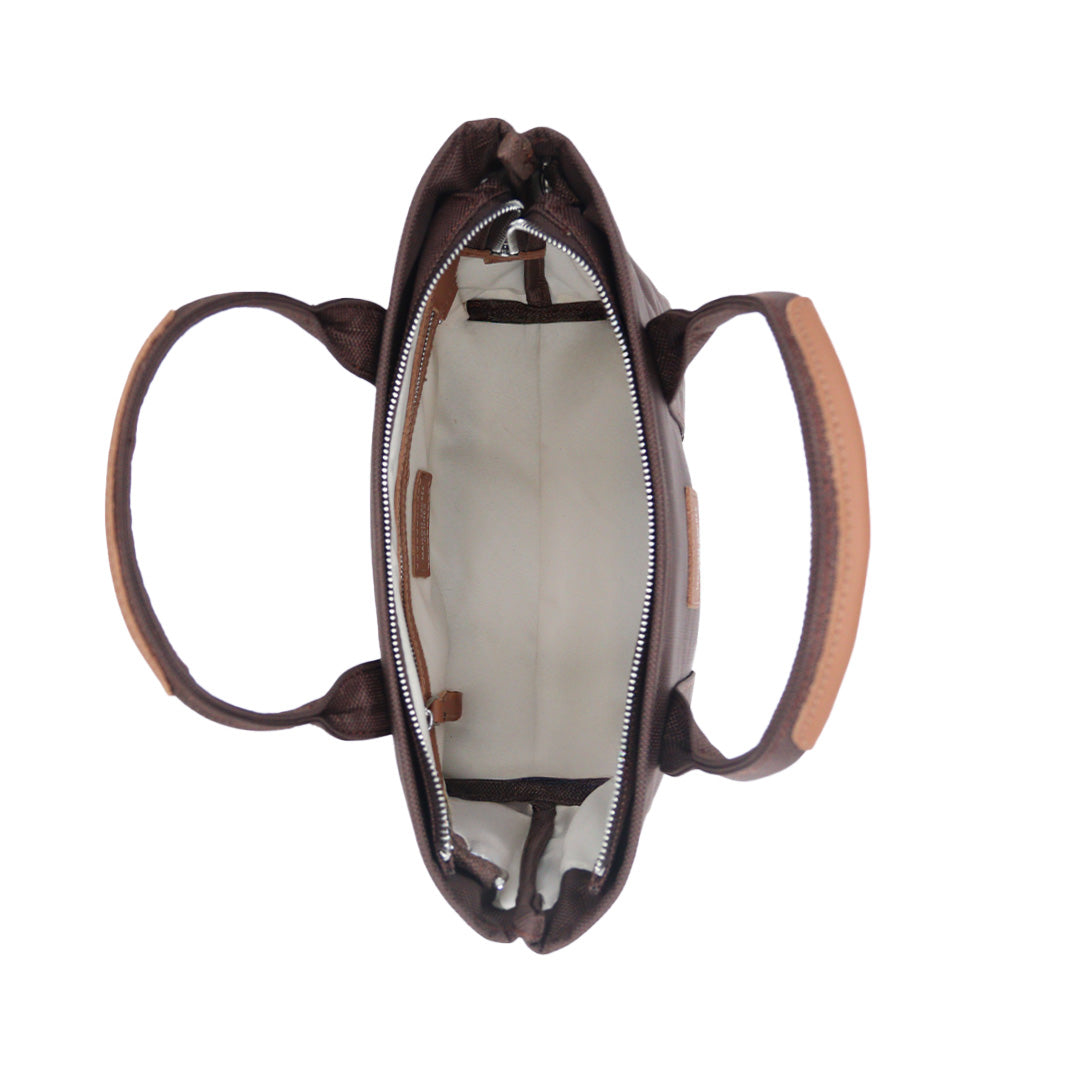 Maison Sacrée-Miramar Winter Kahverengi Mini Kol Çantası-Omuz Çantası-3-Milagron.com