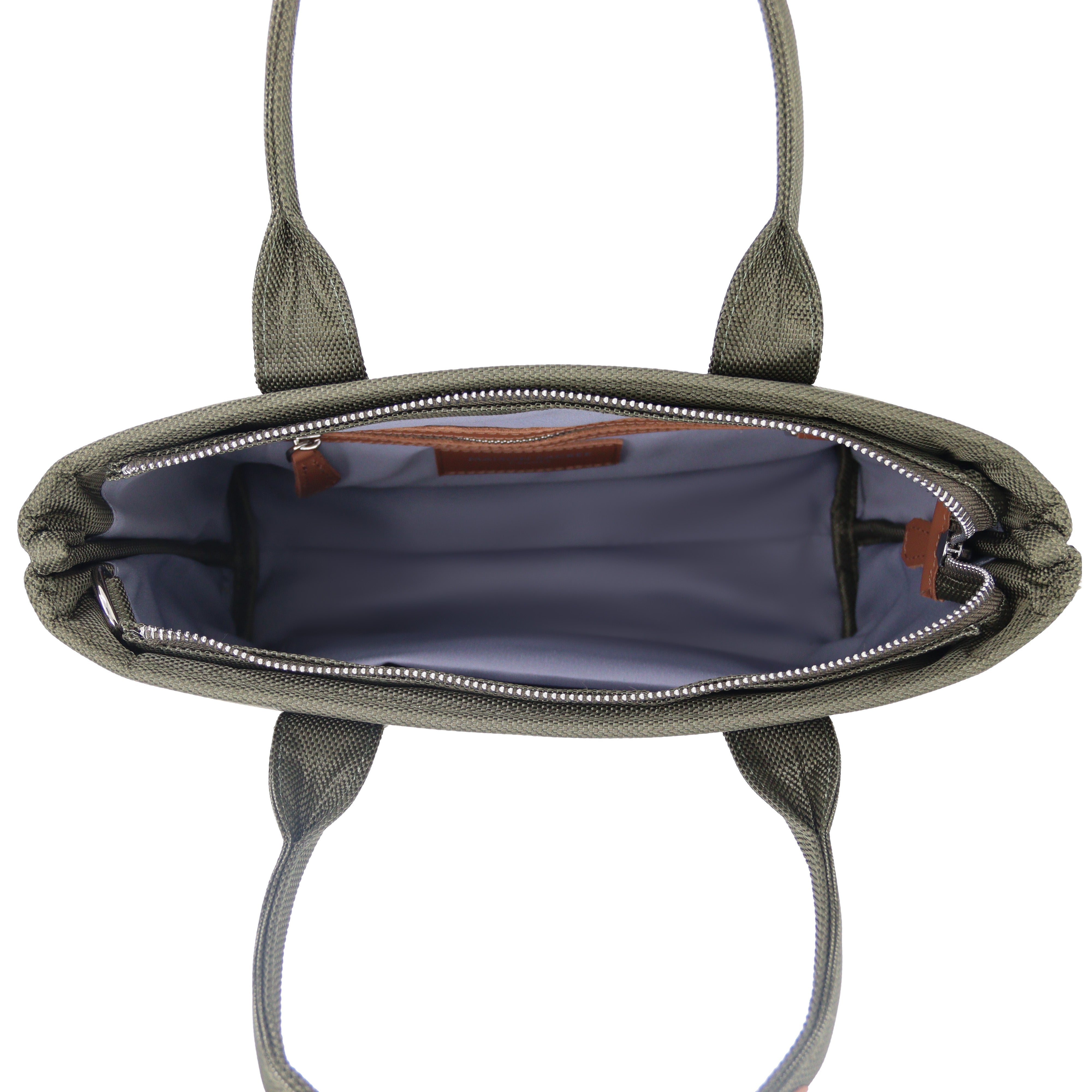 Maison Sacrée-Miramar Winter Khaki Mini Shoulder Bag-Omuz Çantası-3-Milagron.com