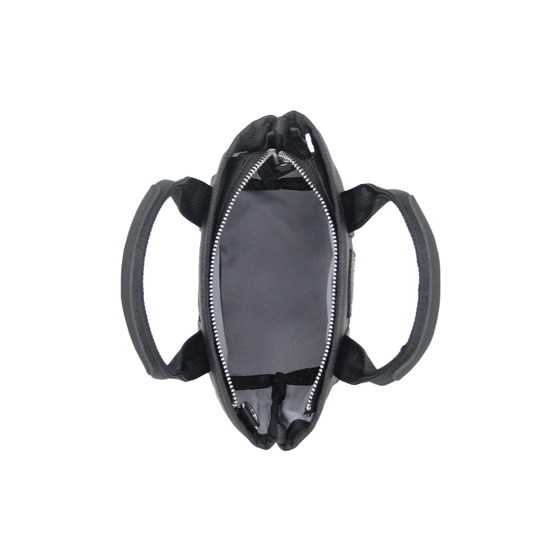 Maison Sacrée-Miramar Winter Siyah Extra Mini Kol Çantası-Omuz Çantası-5-Milagron.com