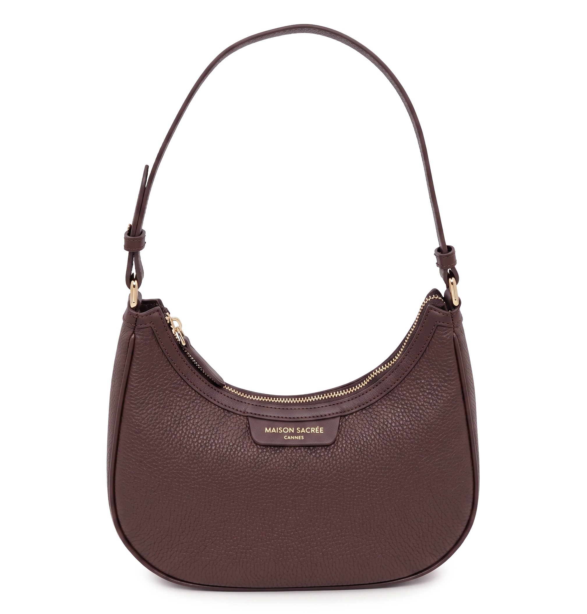 Mirandole Brown Leather Shoulder Bag
