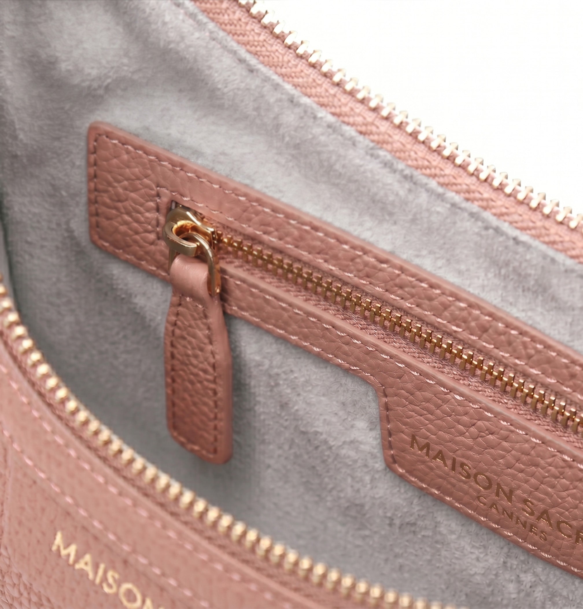 Mirandole Pink Leather Shoulder Bag