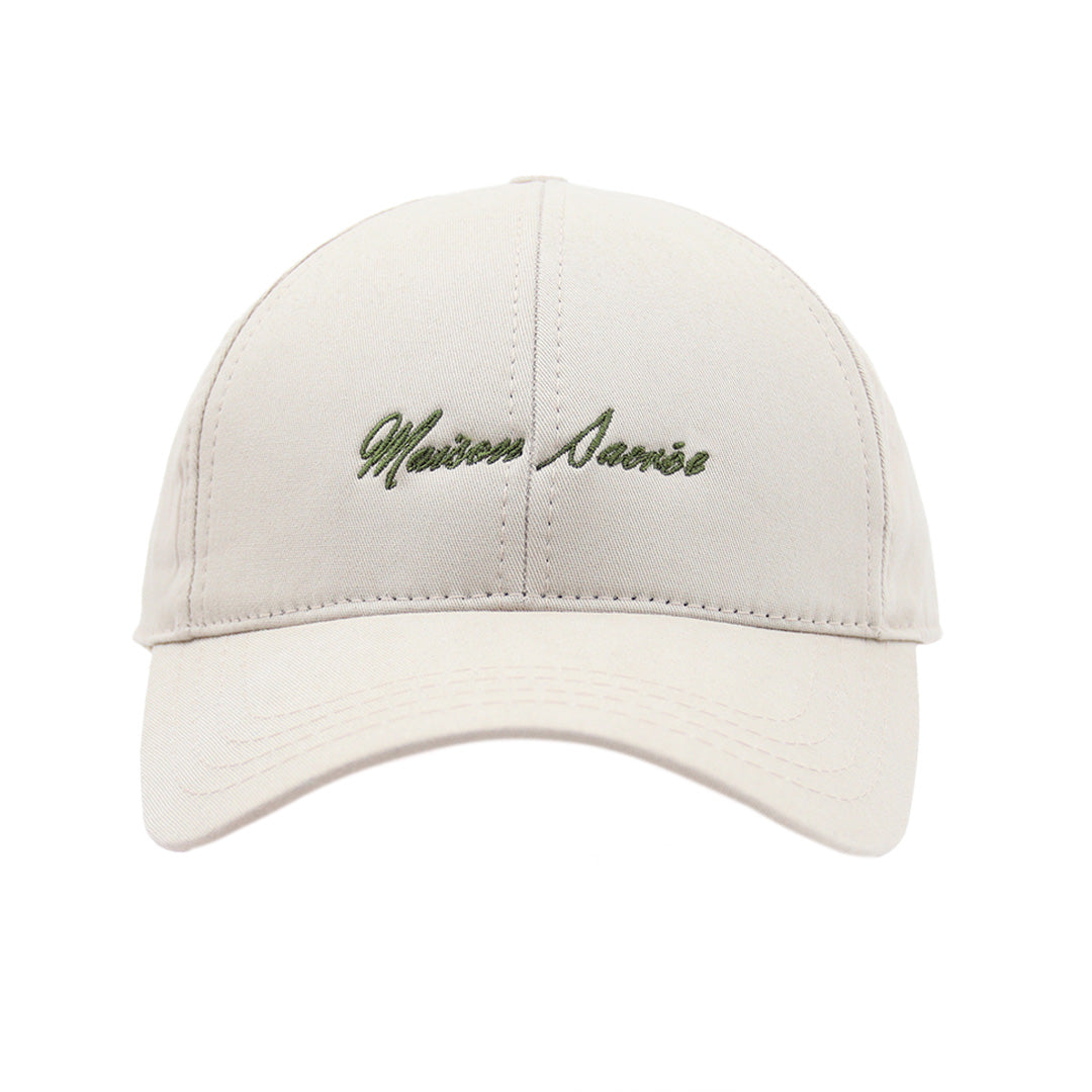 Maison Sacrée-Ms Bien Vivre Beige Cap-Şapka-1-Milagron.com