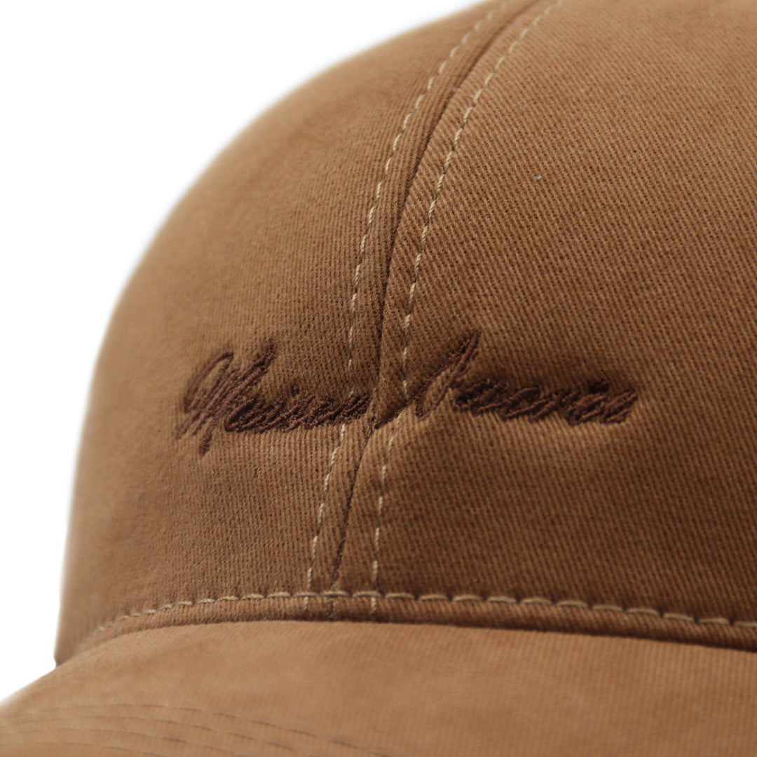 Maison Sacrée-Ms Bien Vivre Brown Cap-Şapka-4-Milagron.com