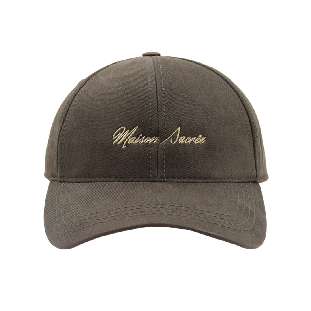 Maison Sacrée-Ms Bien Vivre Khaki Cap-Şapka-1-Milagron.com