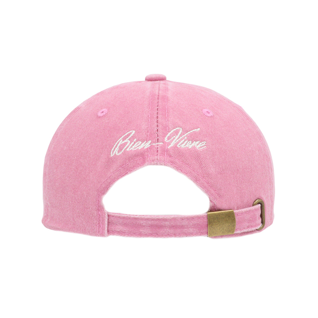 Maison Sacrée-Ms Bien Vivre Pink Cap-Cap-3-Milagron.com