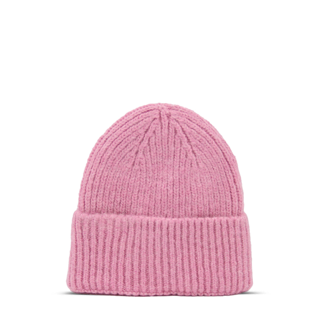 Maison Sacrée-Ms Pink Knitted Beanie-Bere-2-Milagron.com