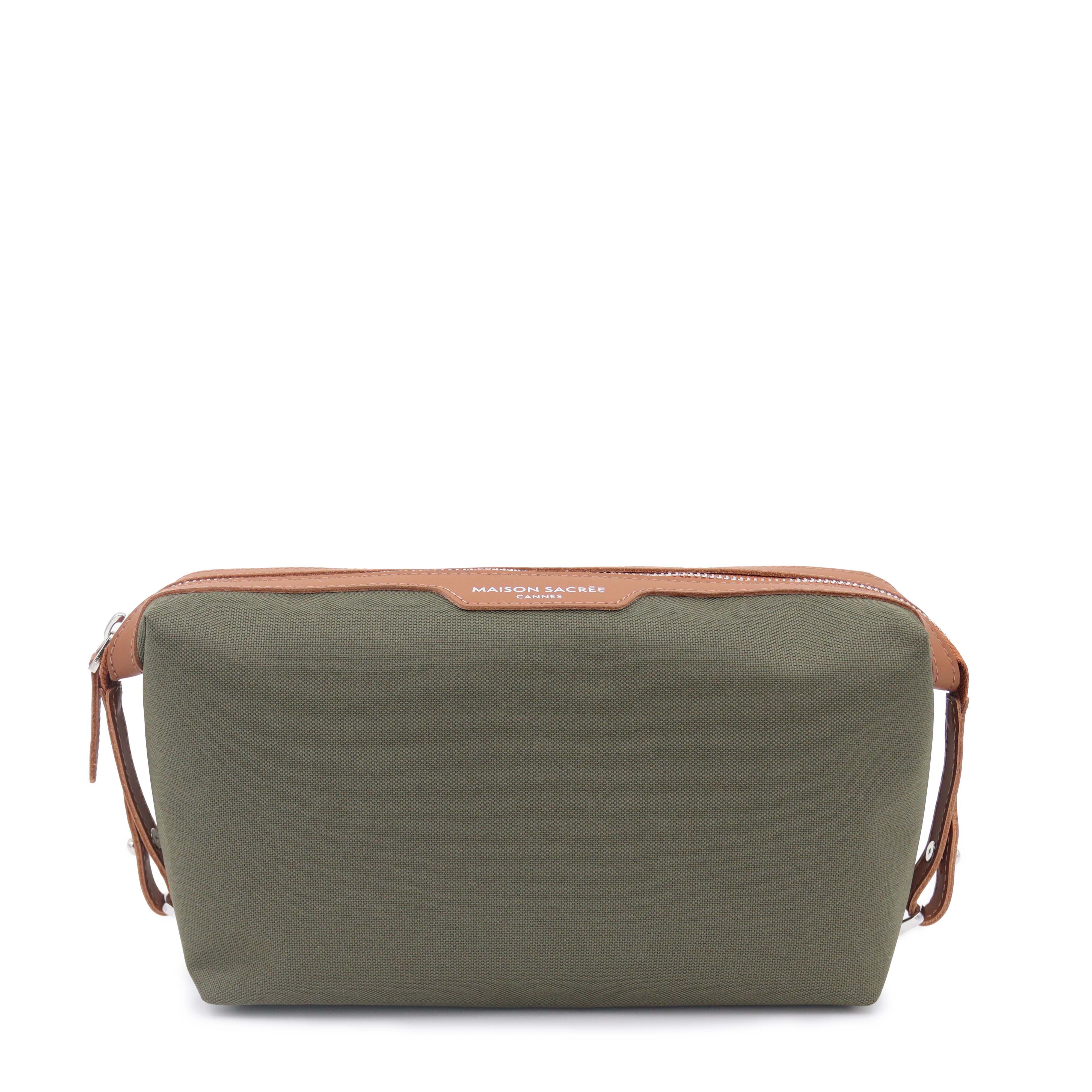 Maison Sacrée-Venti Khaki Daily Pouch-El Çantası-1-Milagron.com