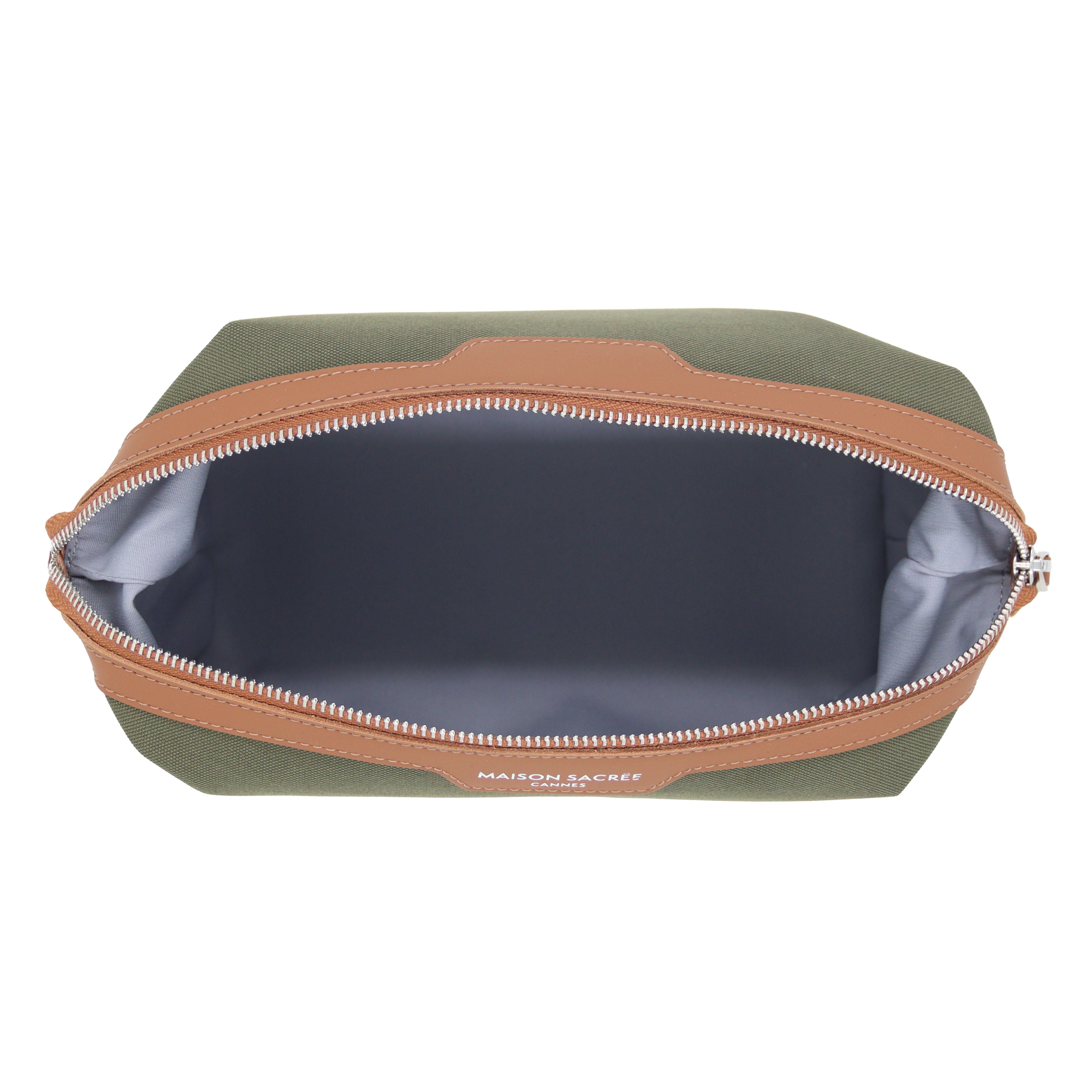 Maison Sacrée-Venti Khaki Daily Pouch-El Çantası-4-Milagron.com
