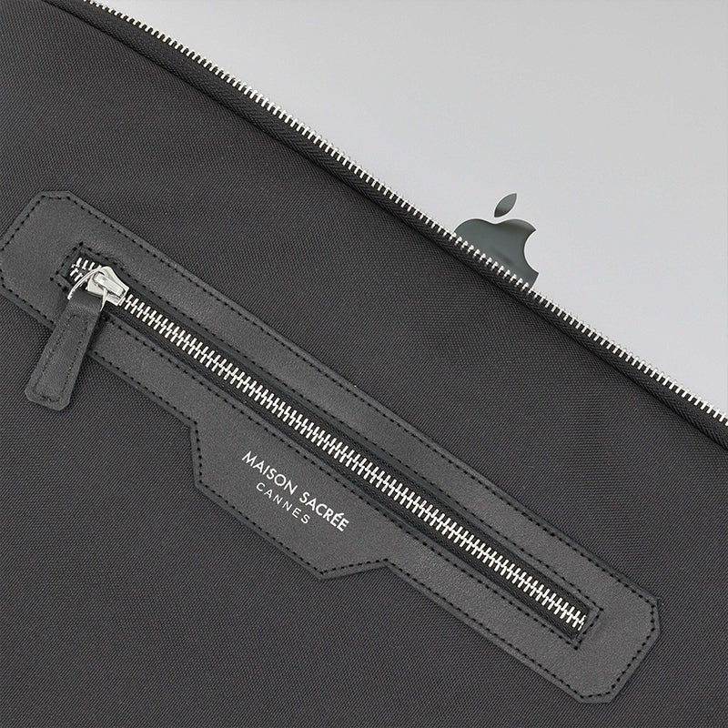 Maison Sacrée-èze Black 15" 16" Laptop Sleeve-Laptop Çantası-5-Milagron.com