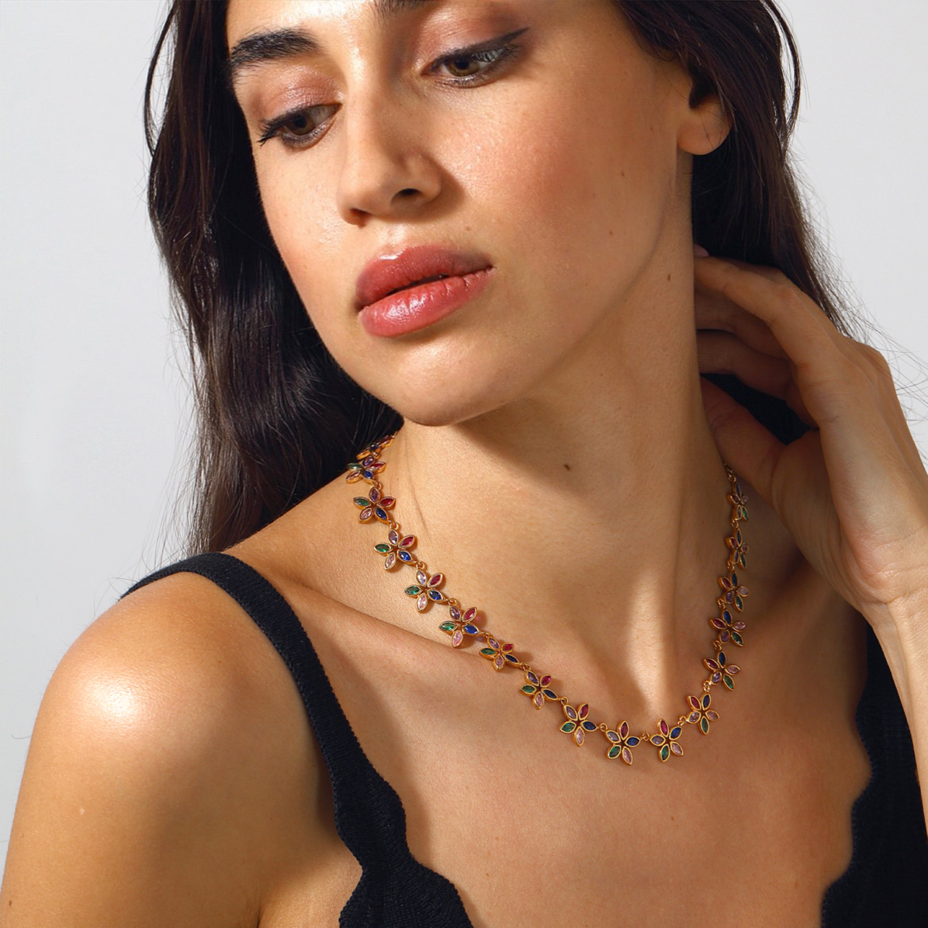 Maison Soula-Kalea Necklace Goddess-Necklace-5-Milagron.com