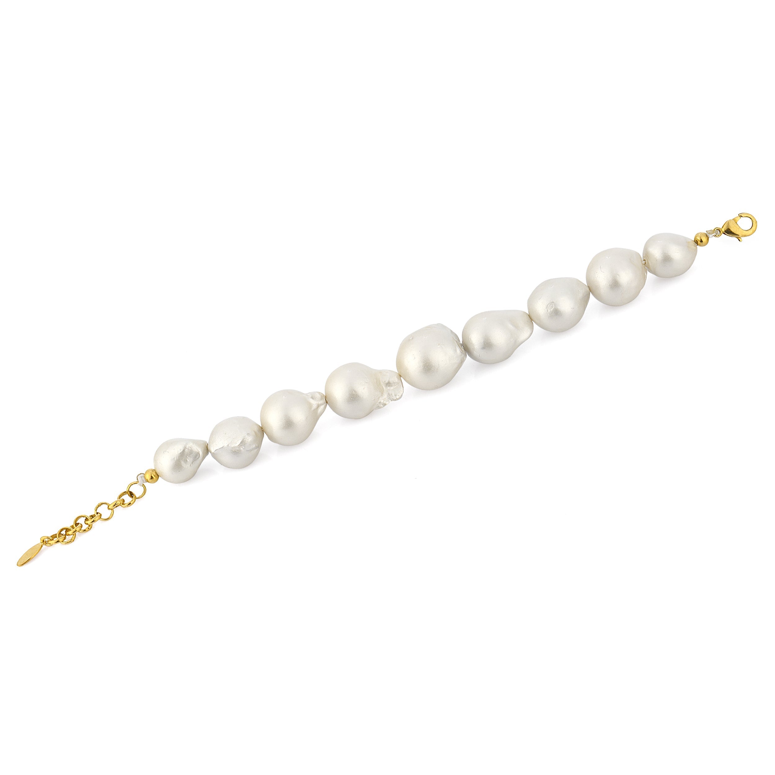 Maison Soula-La Sirena Pearl Bracelet-Bracelet-3-Milagron.com