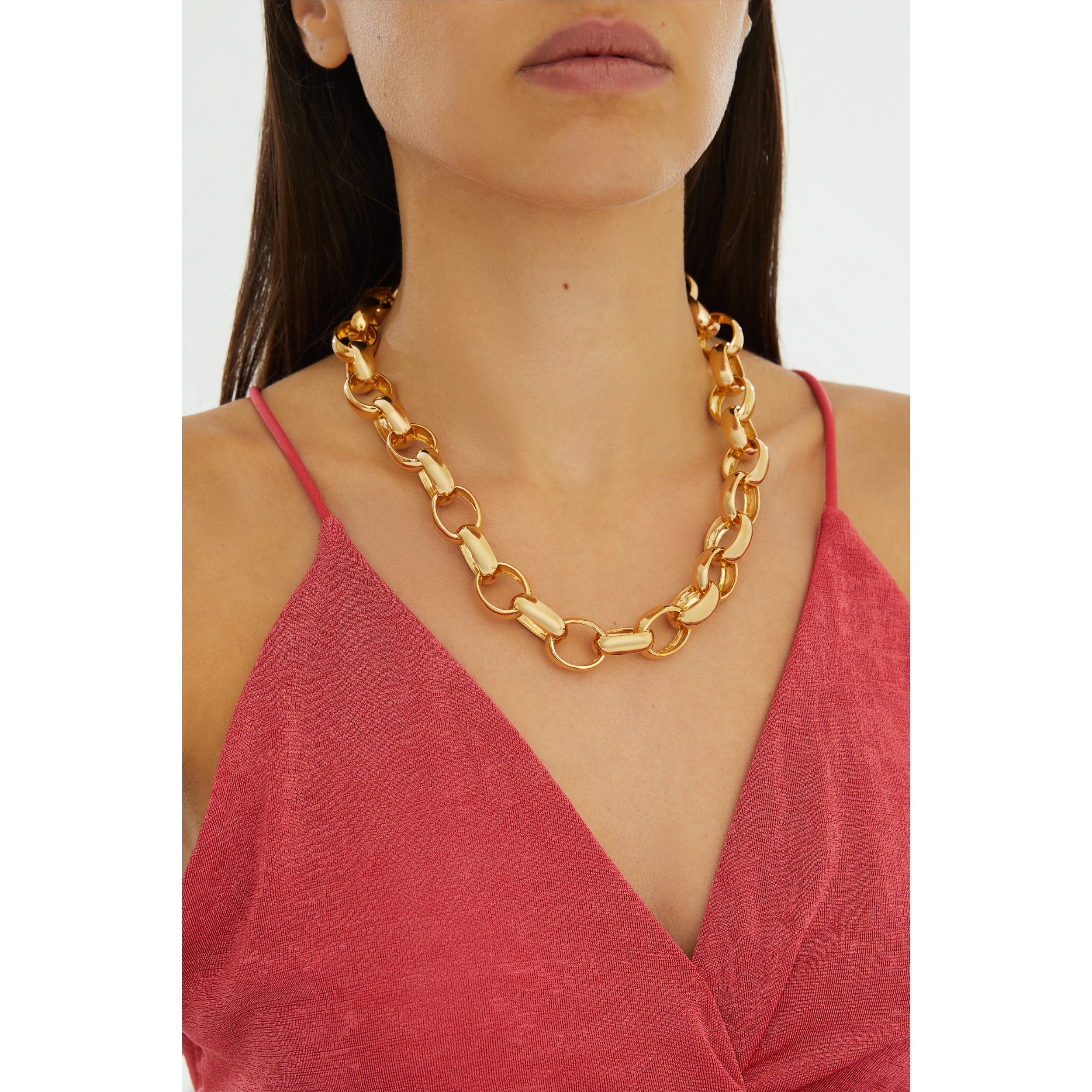 Maison Soula-Neith Chain Necklace-Necklace-2-Milagron.com