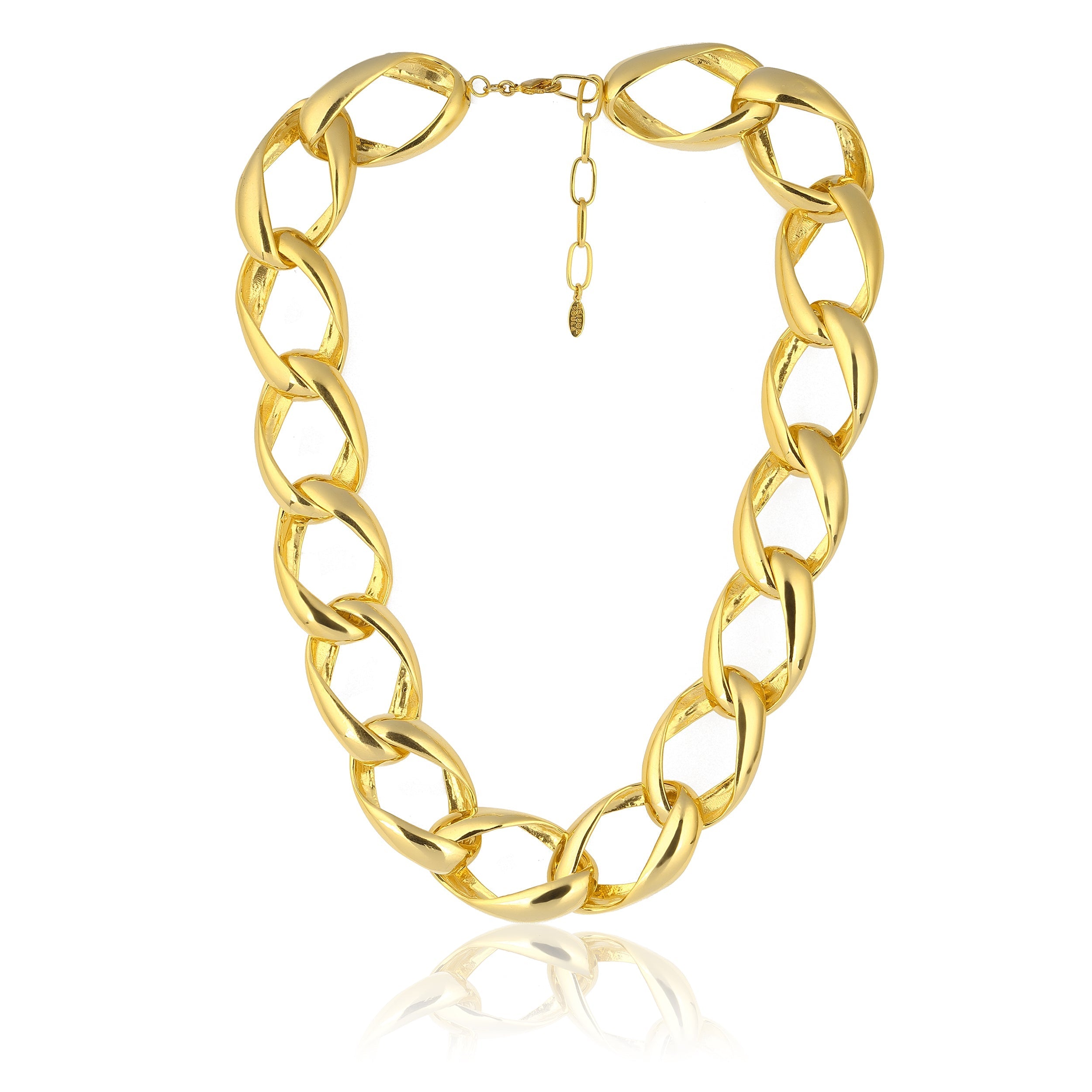 Maison Soula-Nyx Chain Necklace Thick Chains-Necklace-1-Milagron.com