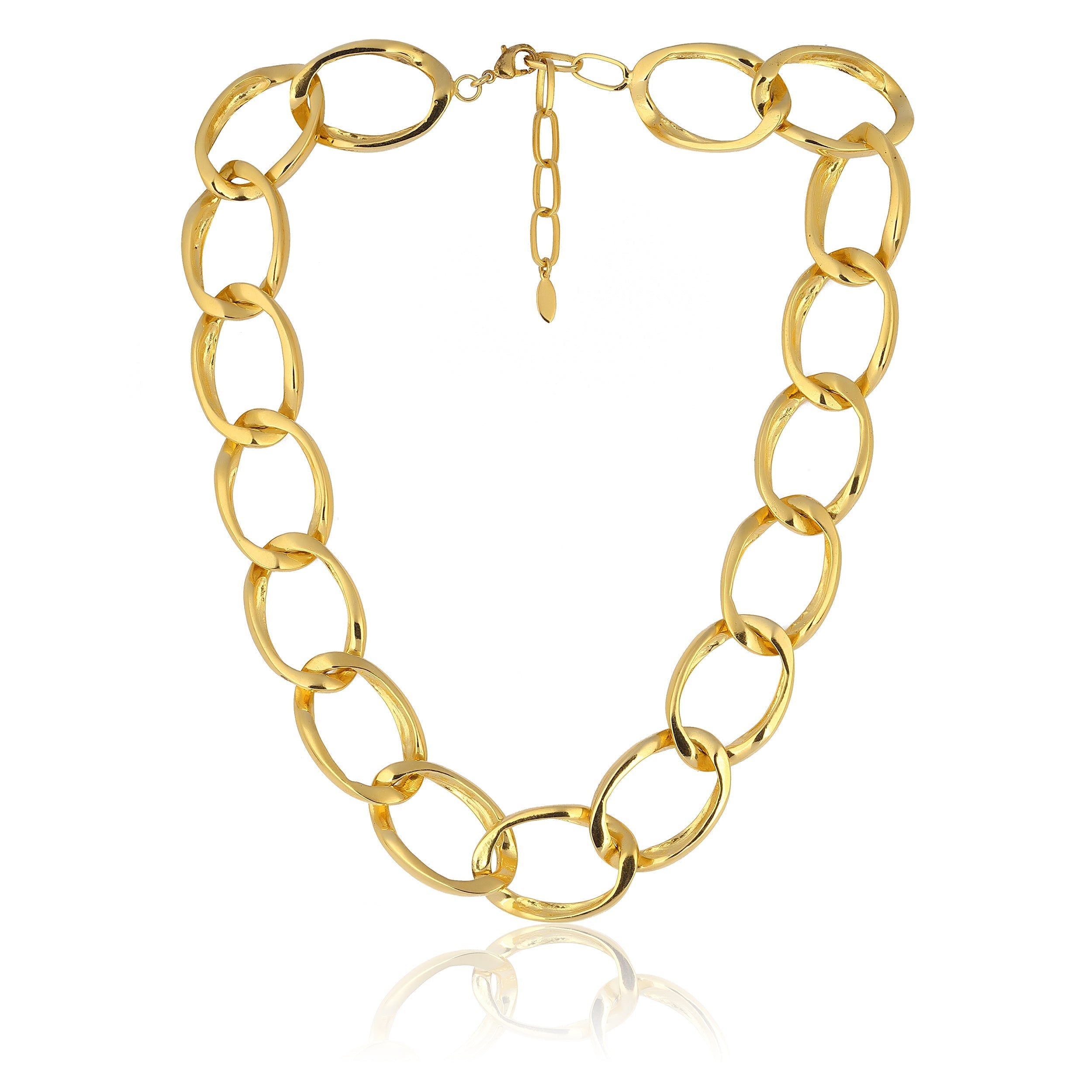Maison Soula-Nyx Chain Necklace Thin Chains-Necklace-1-Milagron.com
