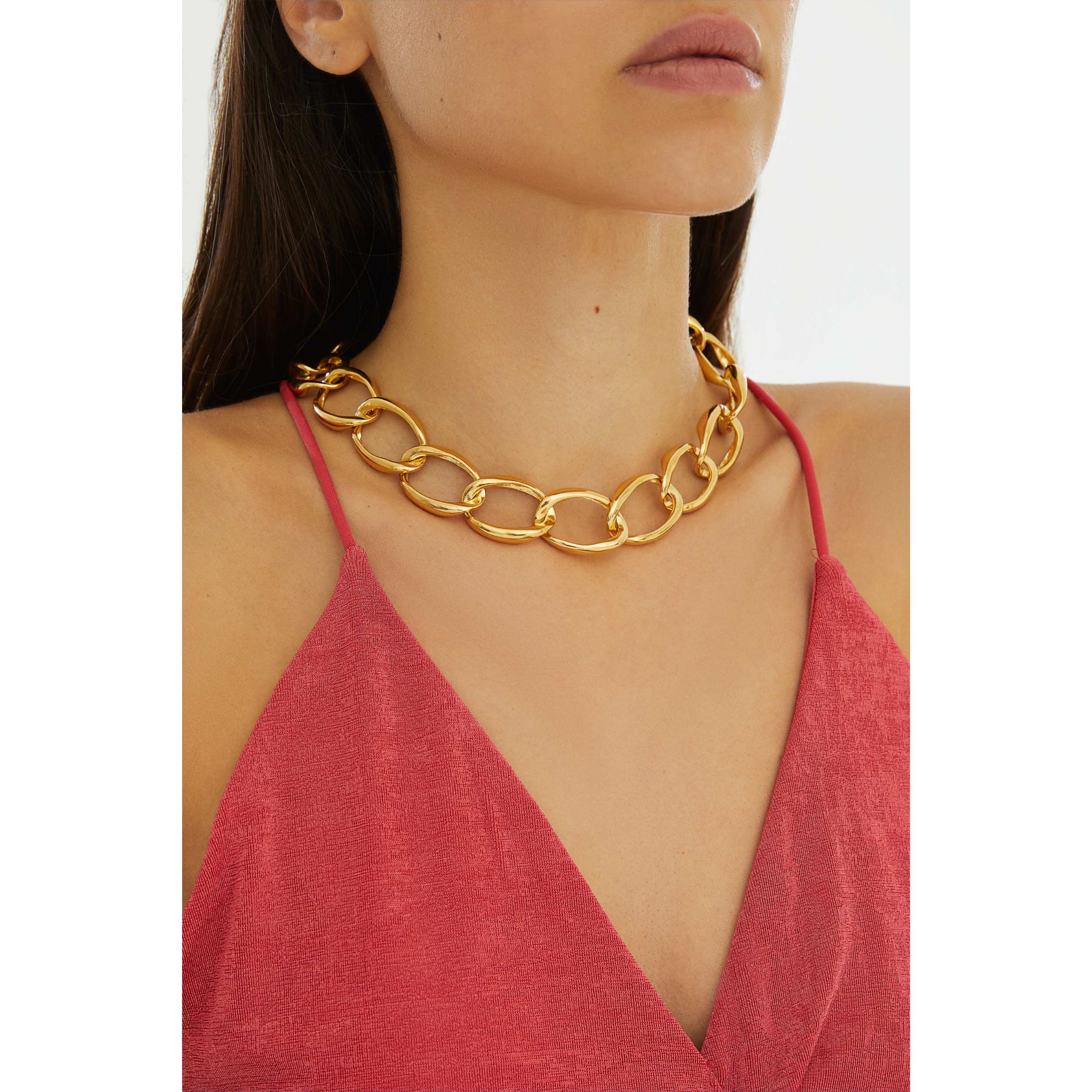 Maison Soula-Nyx Chain Necklace Thin Chains-Necklace-2-Milagron.com