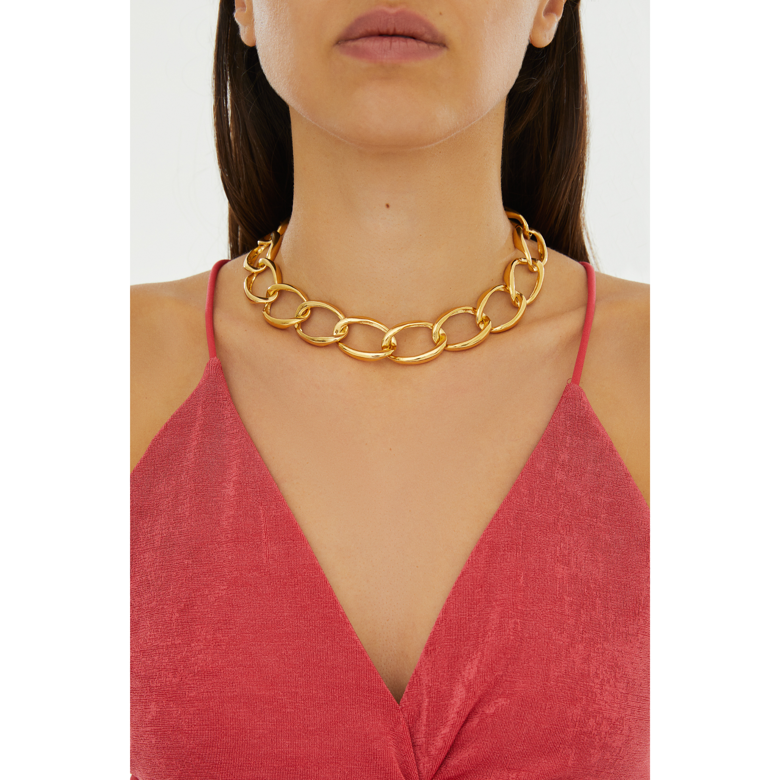 Maison Soula-Nyx Chain Necklace Thin Chains-Necklace-3-Milagron.com