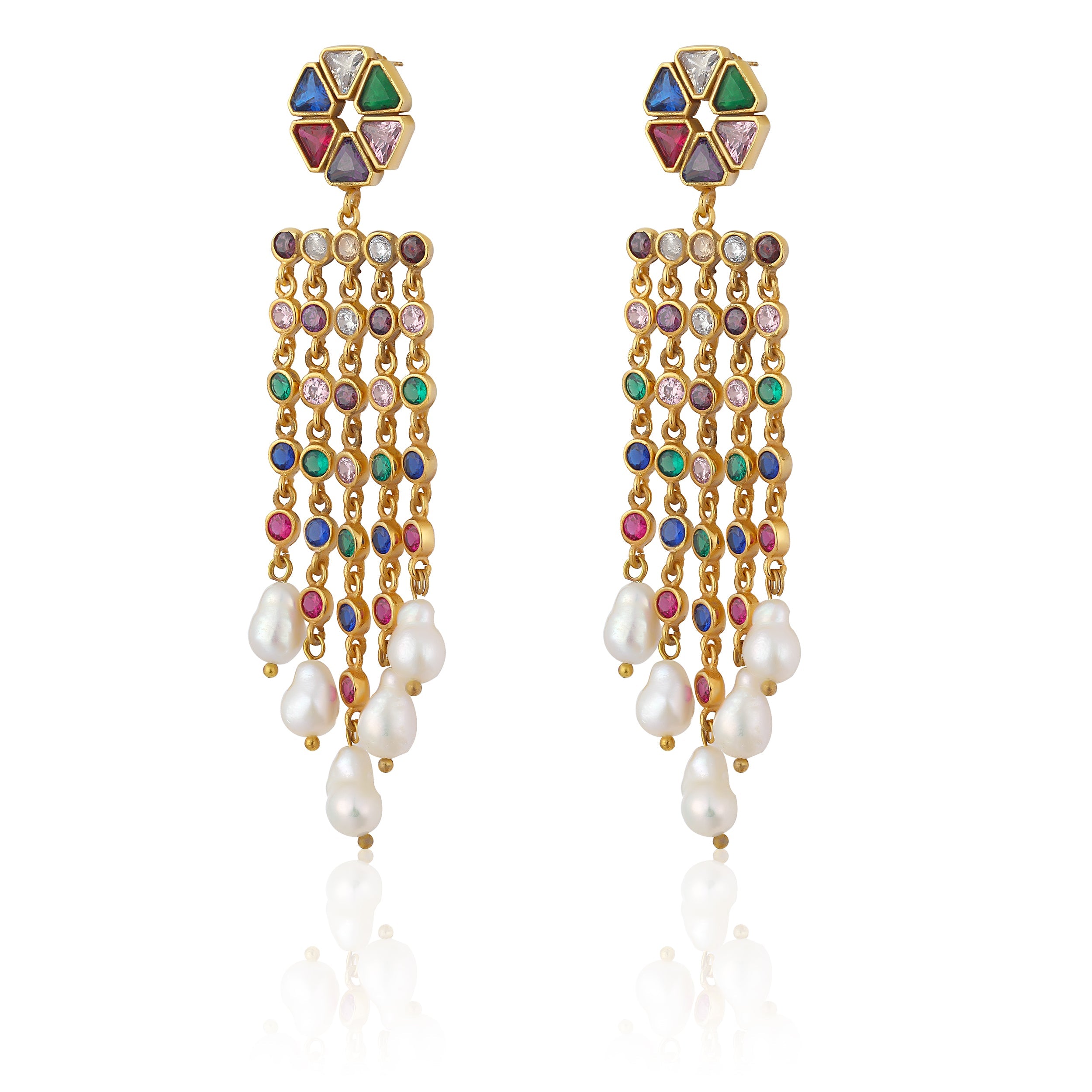 Maison Soula-Fortuna Earrings-Earrings-3-Milagron.com