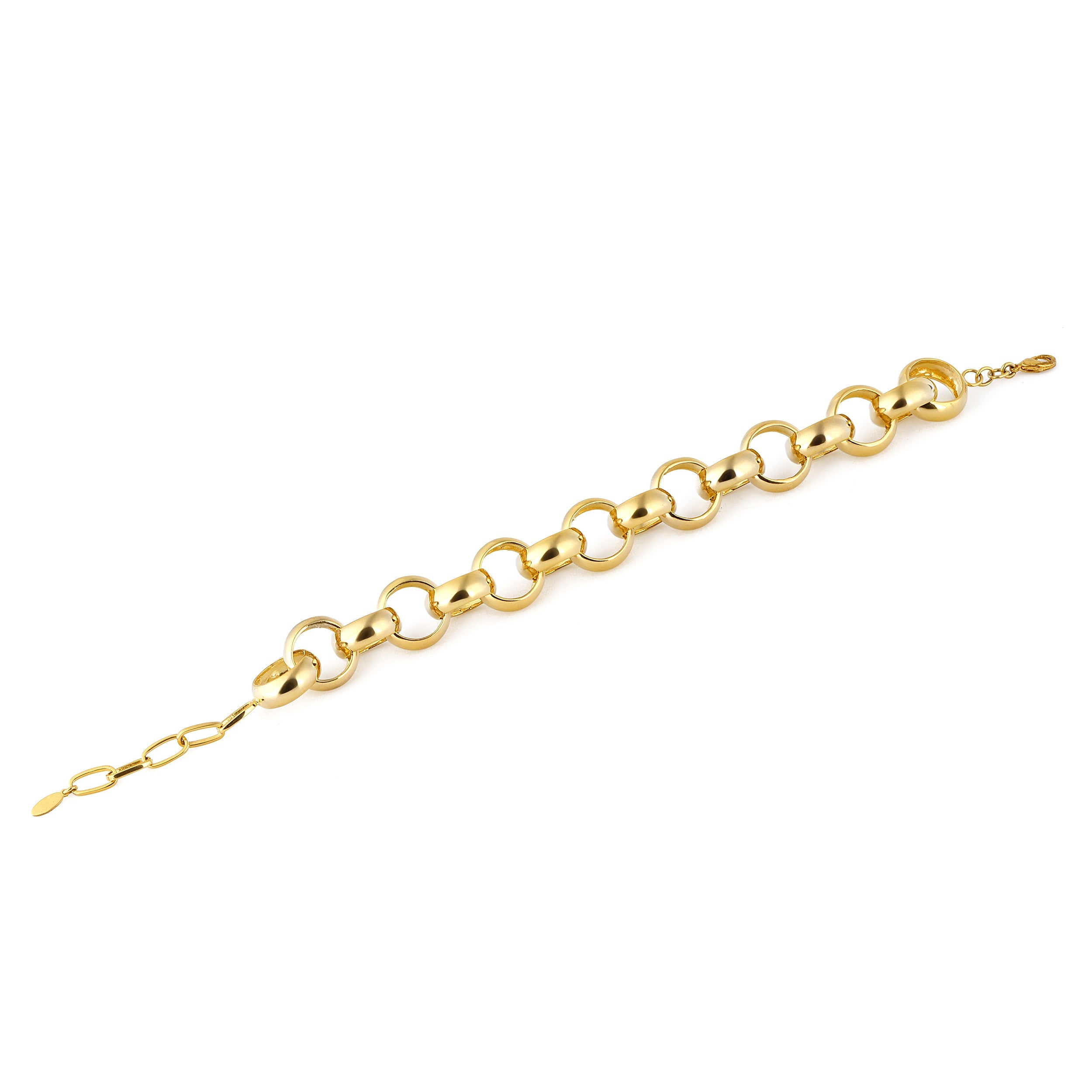 Maison Soula-Gaia Chain Bracelet Large Chains-3-Milagron.com