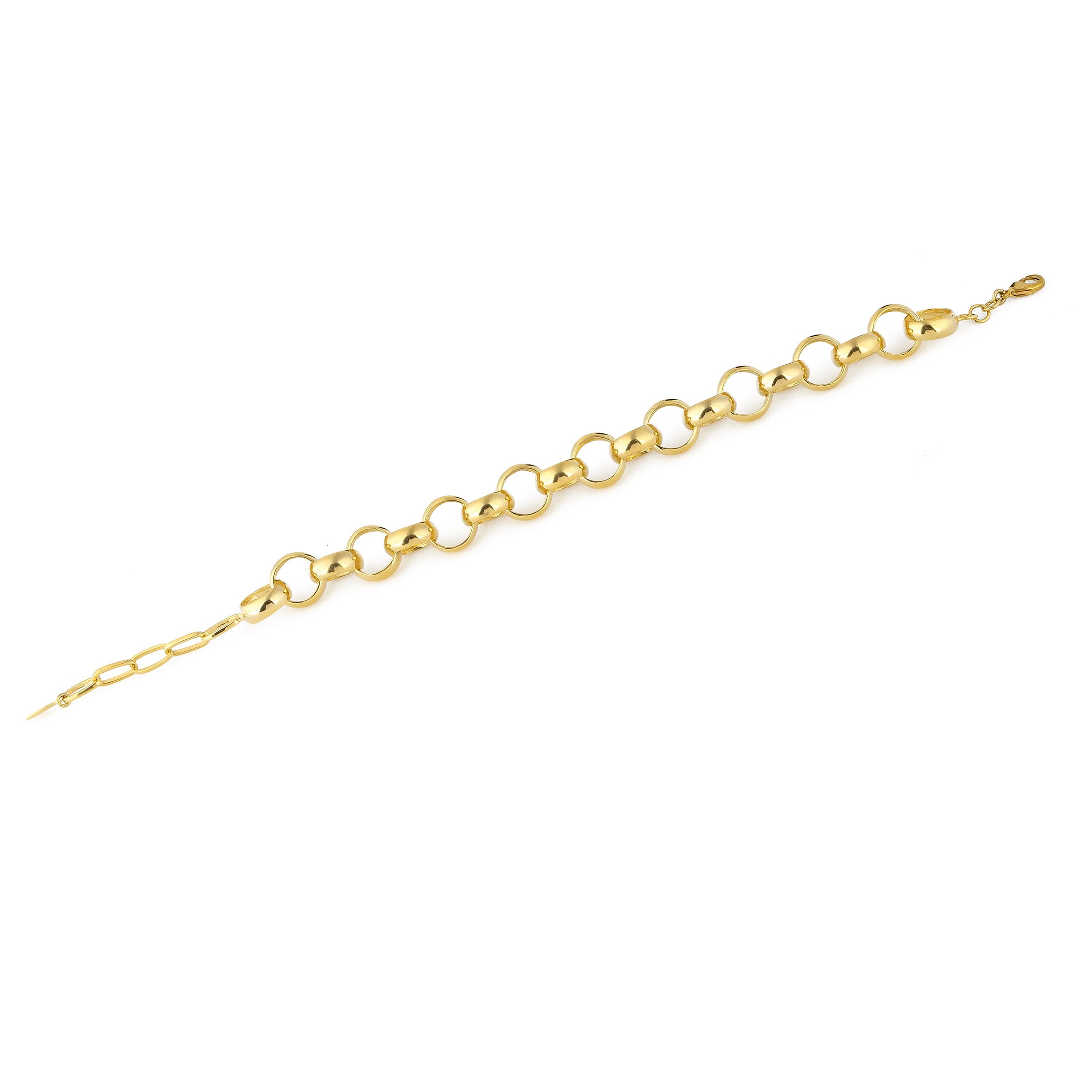 Maison Soula-Gaia Chain Bracelet Small Chains-3-Milagron.com