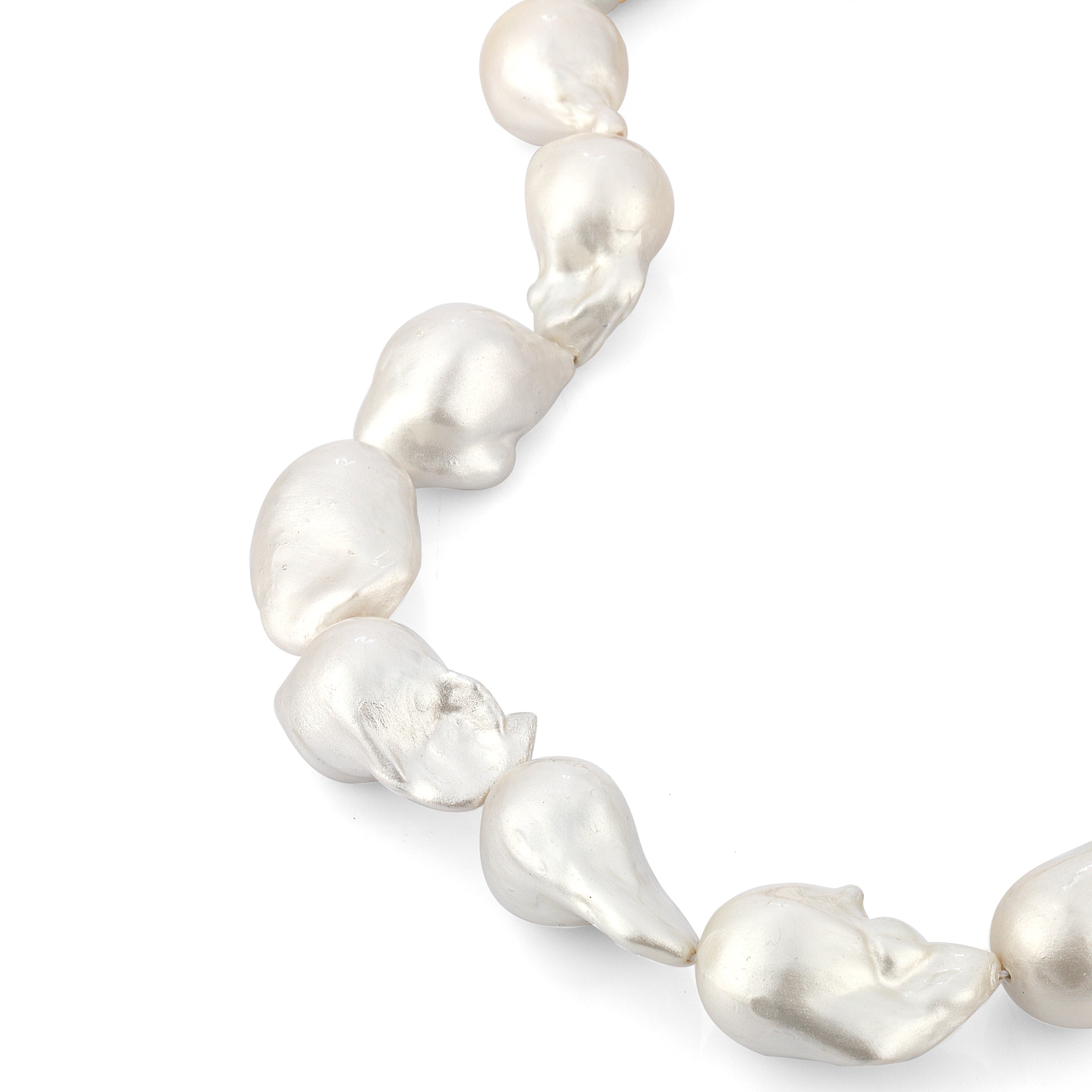 Maison Soula-La Sirena Pearl Necklace-Necklace-4-Milagron.com