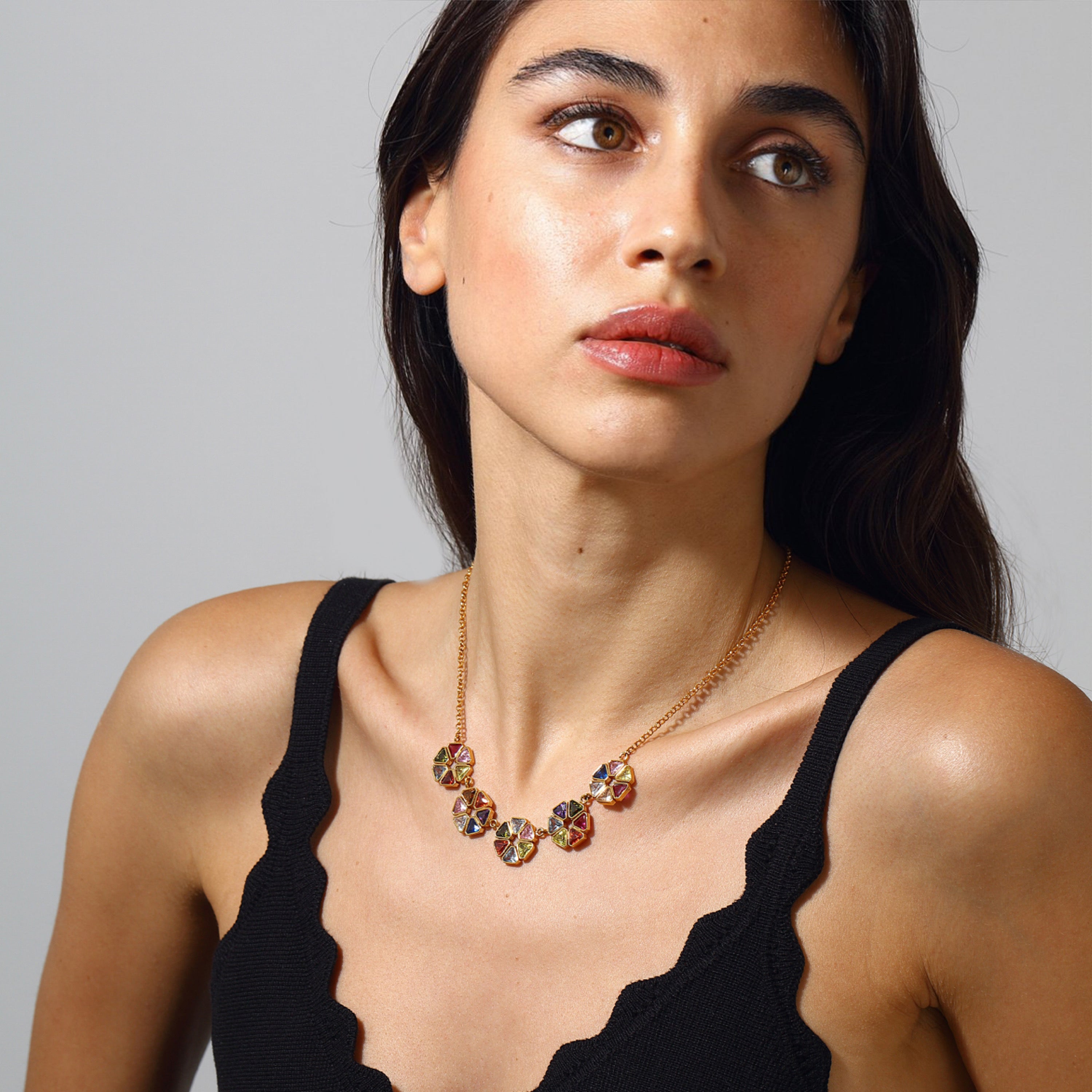 Maison Soula-Wheel Of Fortune Necklace Princess-Necklace-2-Milagron.com