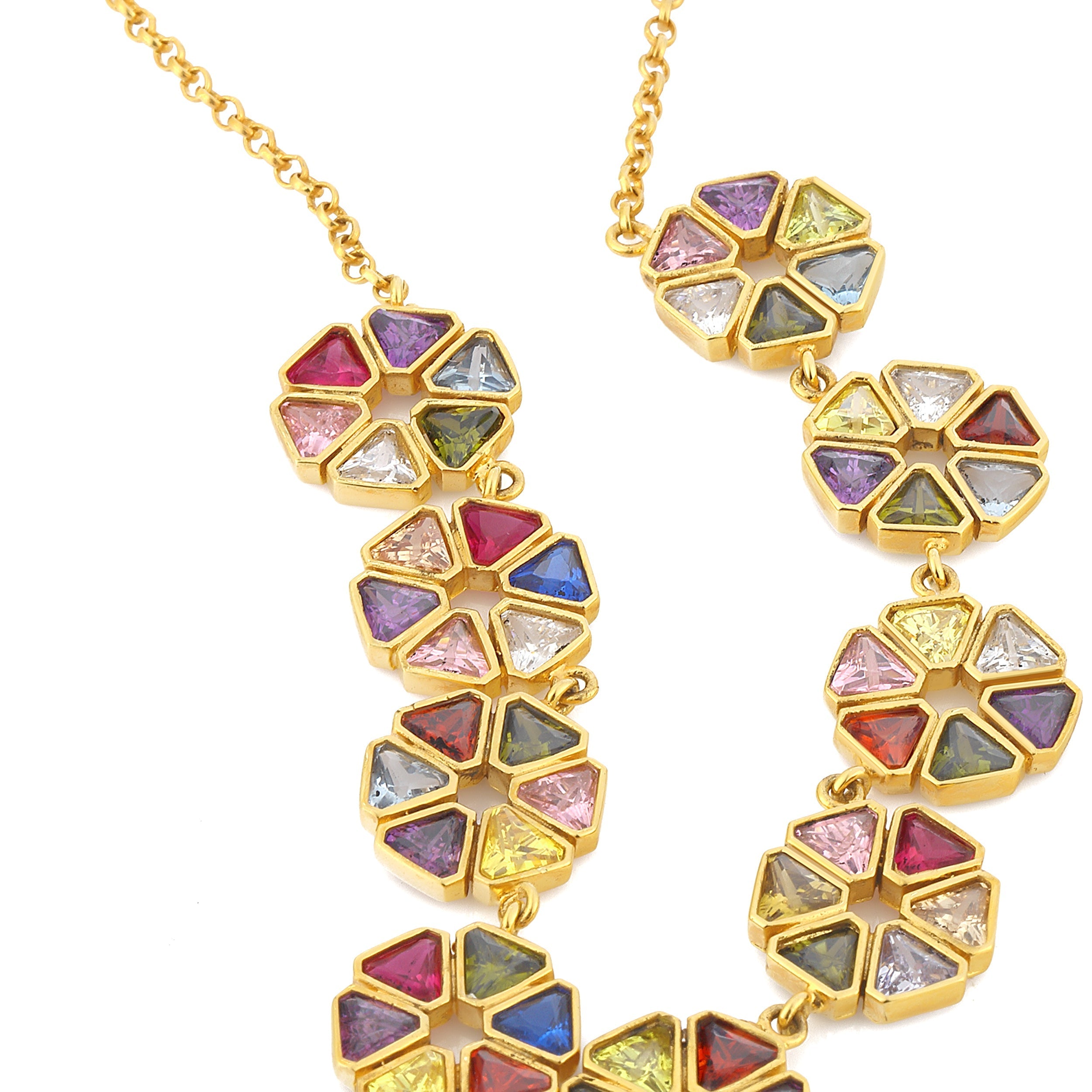 Maison Soula-Wheel Of Fortune Necklace Regina-Necklace-3-Milagron.com