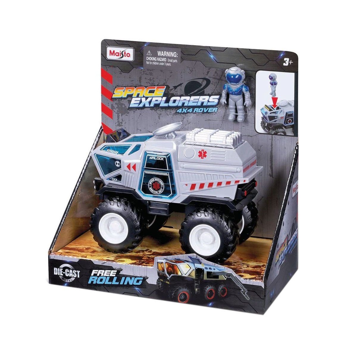 Maisto-Maisto Space Explorers 4x4 Rover Uzay Aracı Ve Figür-Oyuncak Araçlar ve Setleri-1-Milagron.com