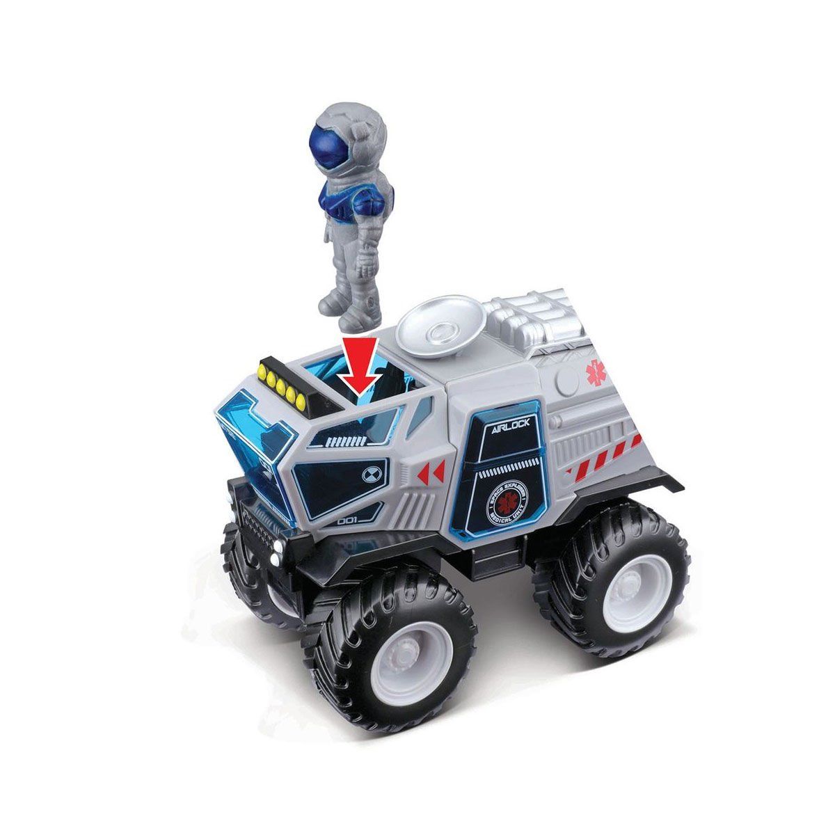 Maisto-Maisto Space Explorers 4x4 Rover Uzay Aracı Ve Figür-Oyuncak Araçlar ve Setleri-3-Milagron.com