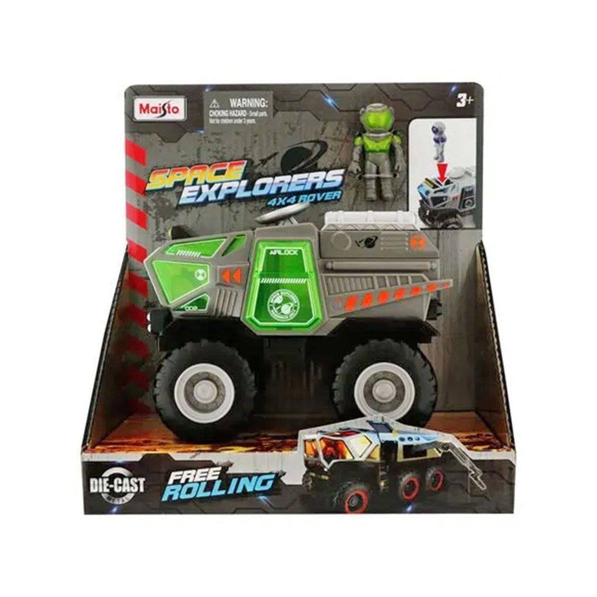 Maisto-Maisto Space Explorers 4x4 Rover Uzay Aracı Ve Figür-Oyuncak Araçlar ve Setleri-4-Milagron.com