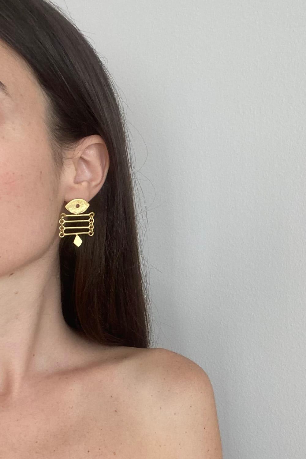 Maja Jewels-Horus Küpe-Küpe-2-Milagron.com