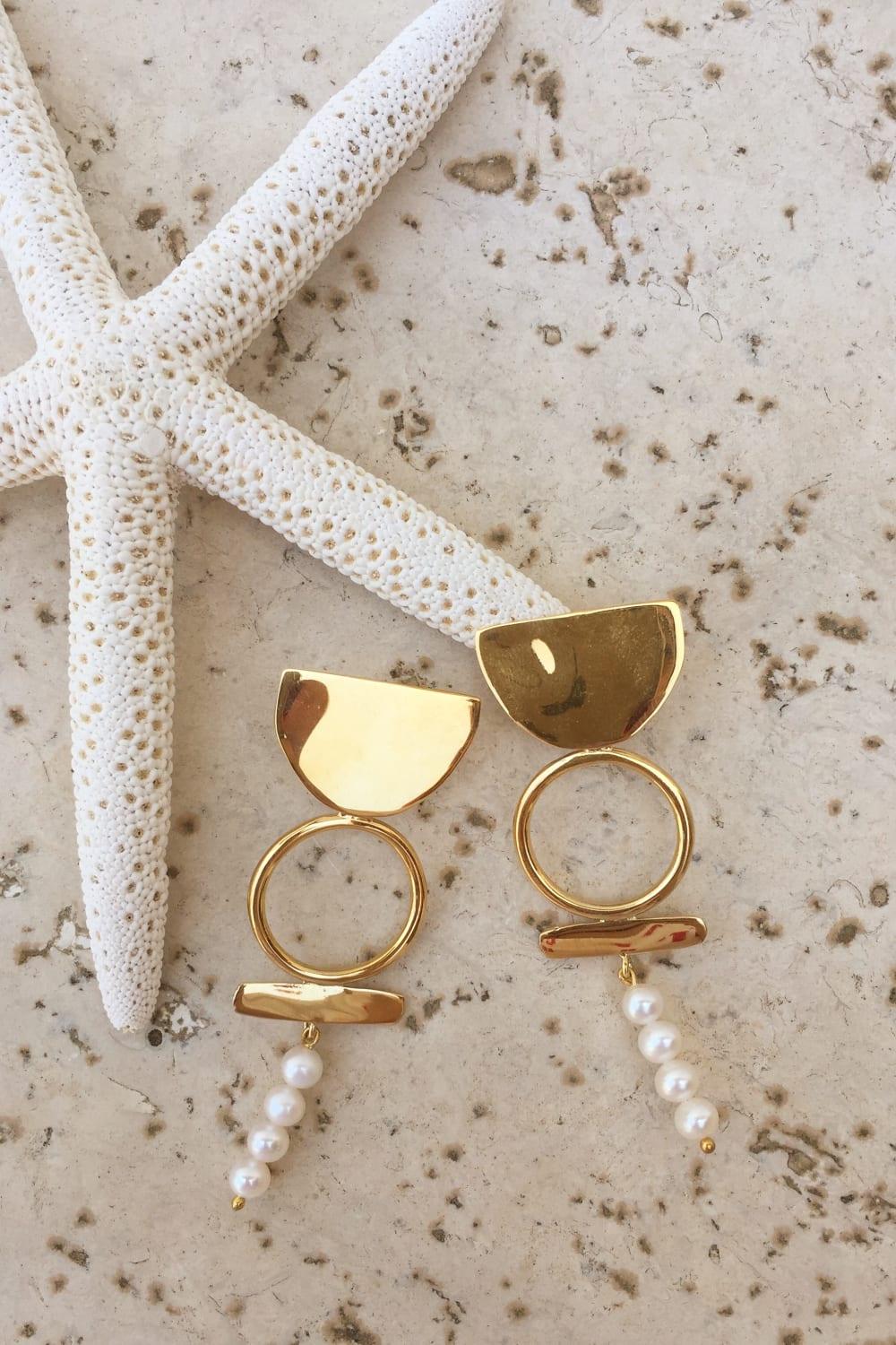 Maja Jewels-Mercury Küpe-Küpe-2-Milagron.com