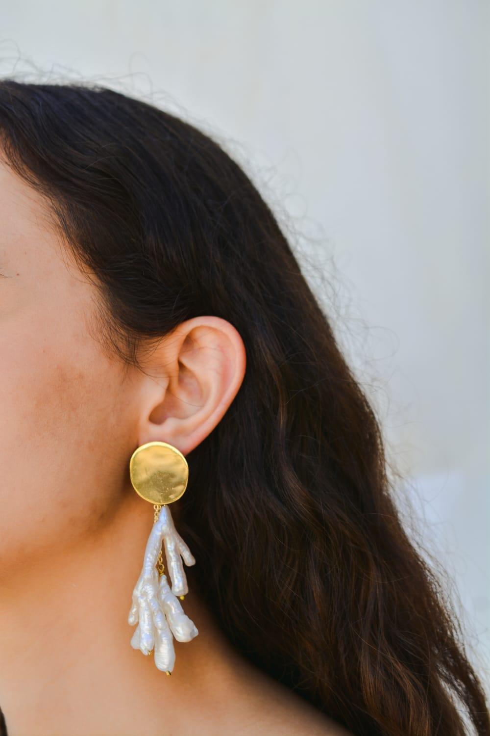 Maja Jewels-Mermaid Küpe-Küpe-1-Milagron.com