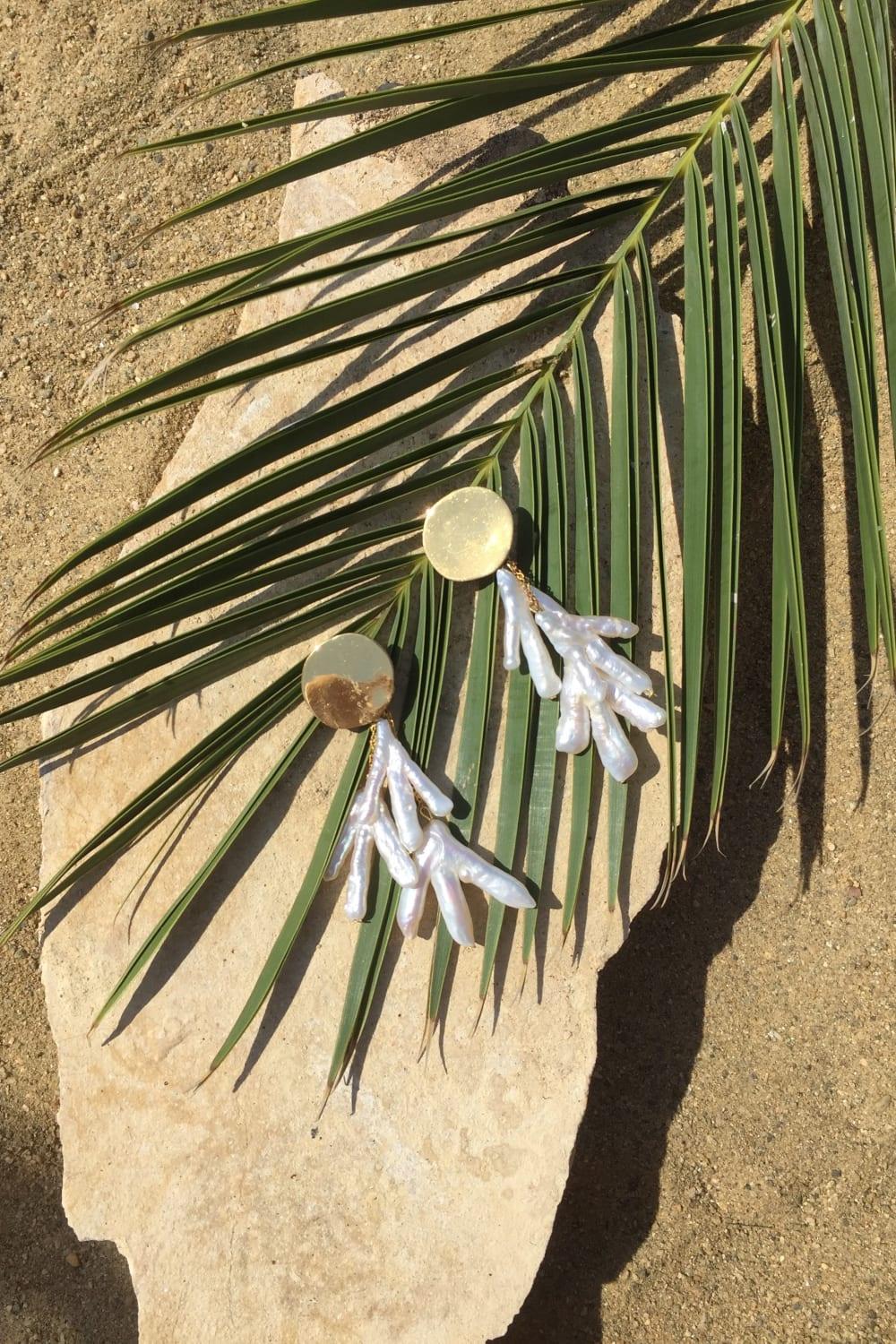 Maja Jewels-Mermaid Küpe-Küpe-2-Milagron.com