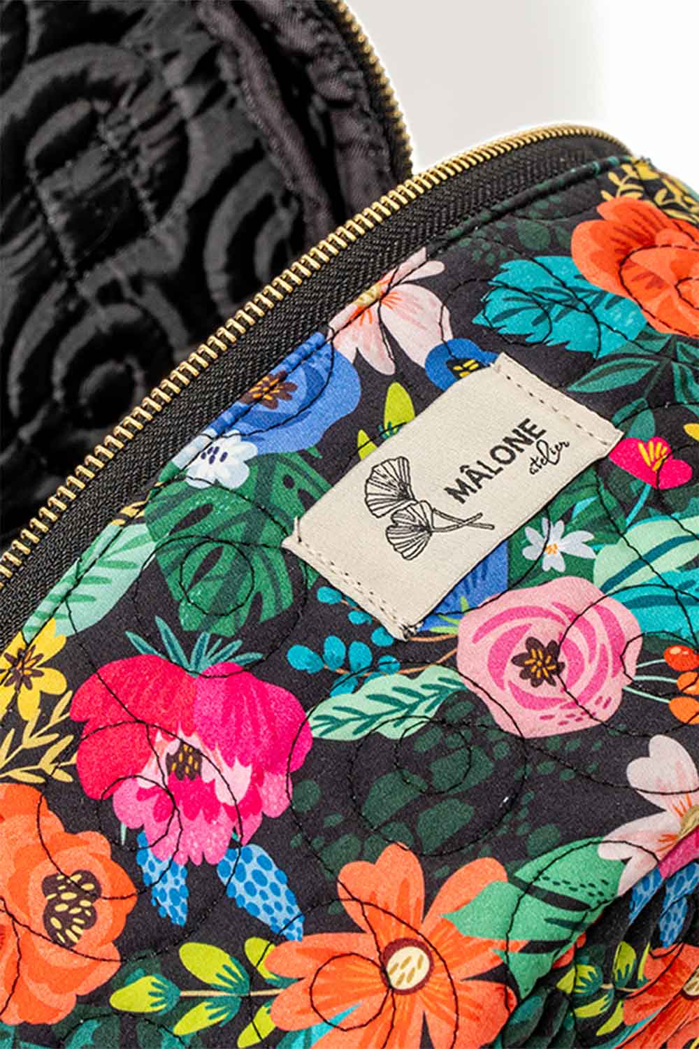 Mâlone Atelier-Dark Garden Kozmetik Çantası-Bavul & Seyahat Çantası-2-Milagron.com