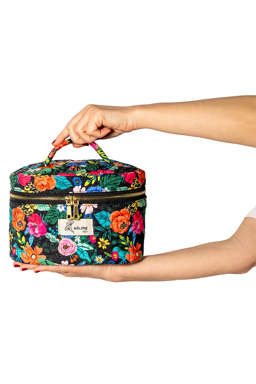 Mâlone Atelier-Dark Garden Kozmetik Çantası-Bavul & Seyahat Çantası-3-Milagron.com