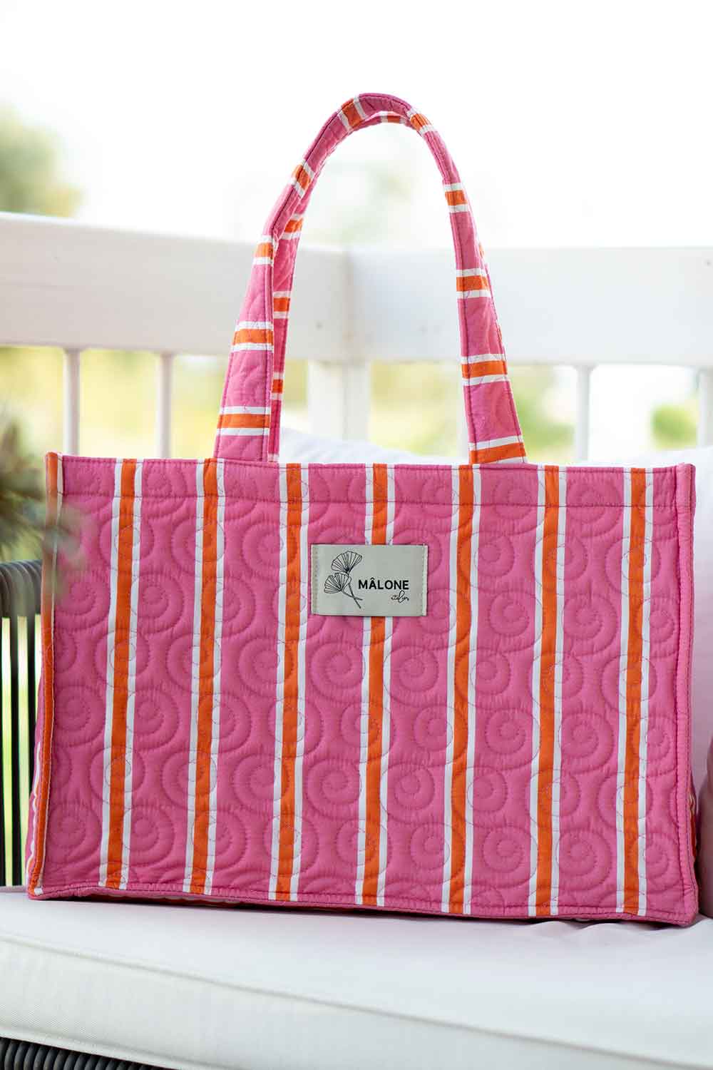 Mâlone Atelier-Pink Lemonade Tote Çanta-Omuz Çantası-1-Milagron.com
