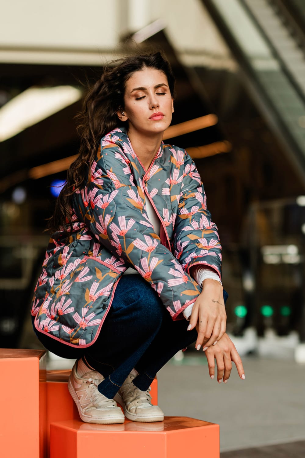 Mâlone Atelier-Quiet Blossom Puffer Ceket-Dış Giyim-3-Milagron.com